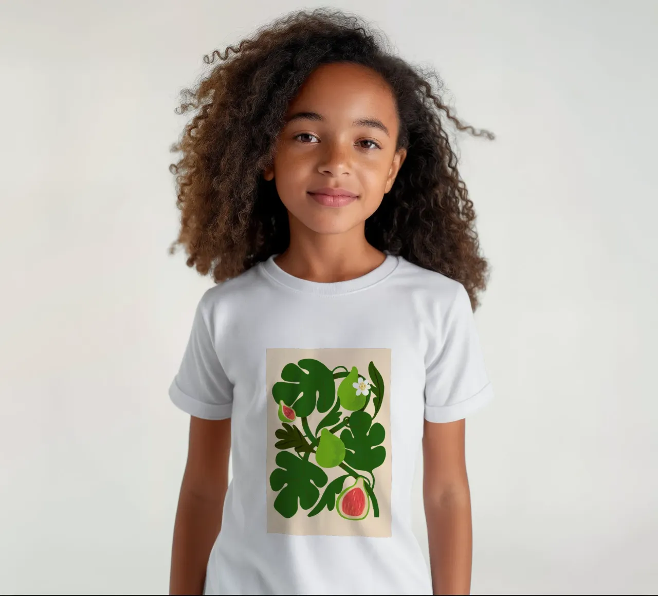 On Fig Leaf t-shirt bambini da Pure