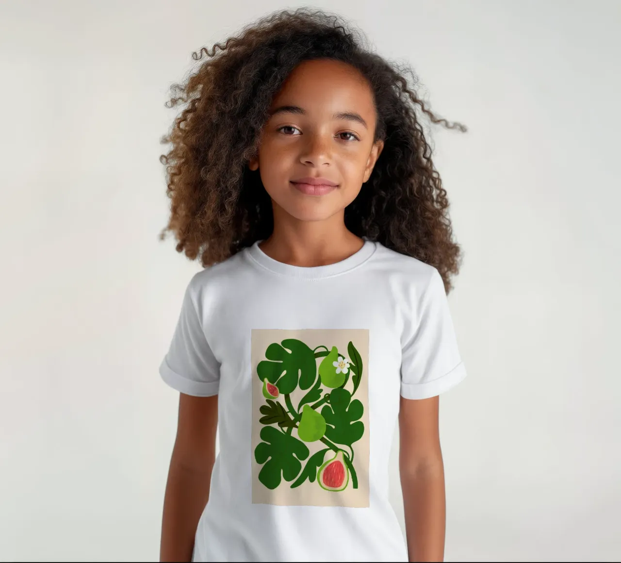 On Fig Leaf t-shirt bambini da Pure