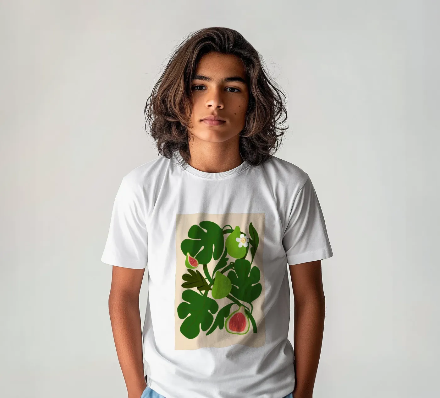 On Fig Leaf t-shirt bambini da Pure