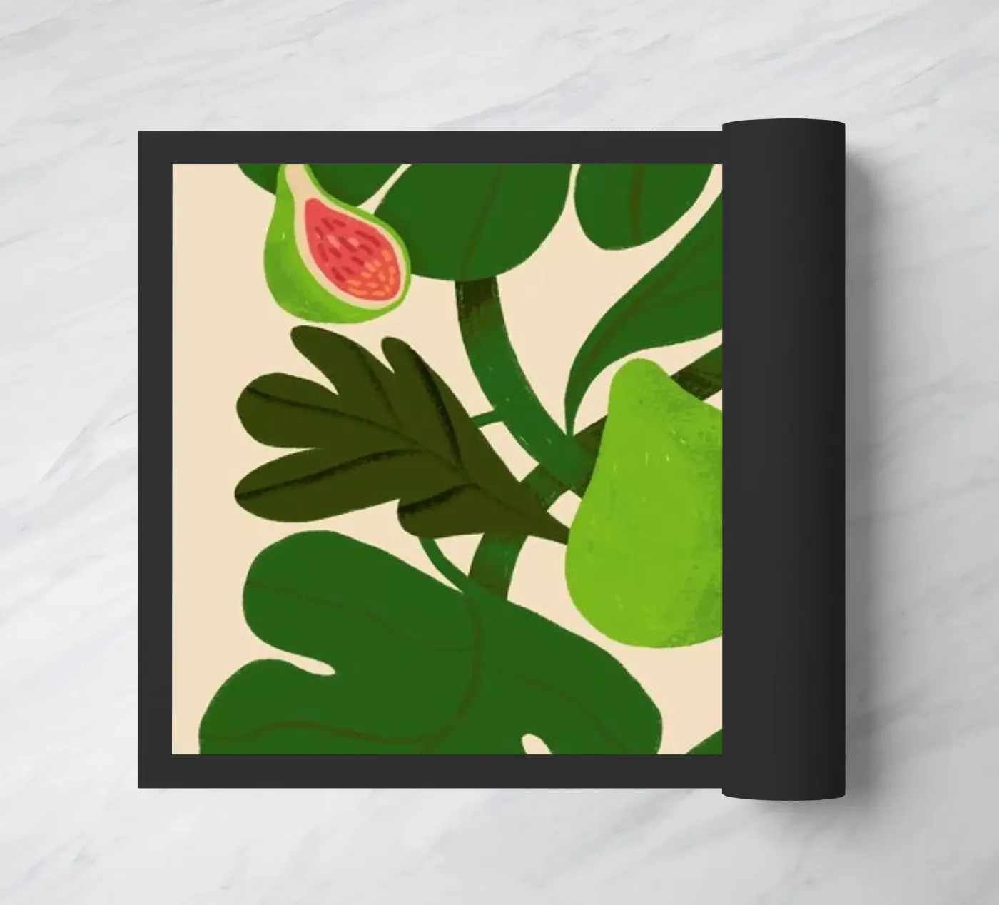 On Fig Leaf doormat by Pure