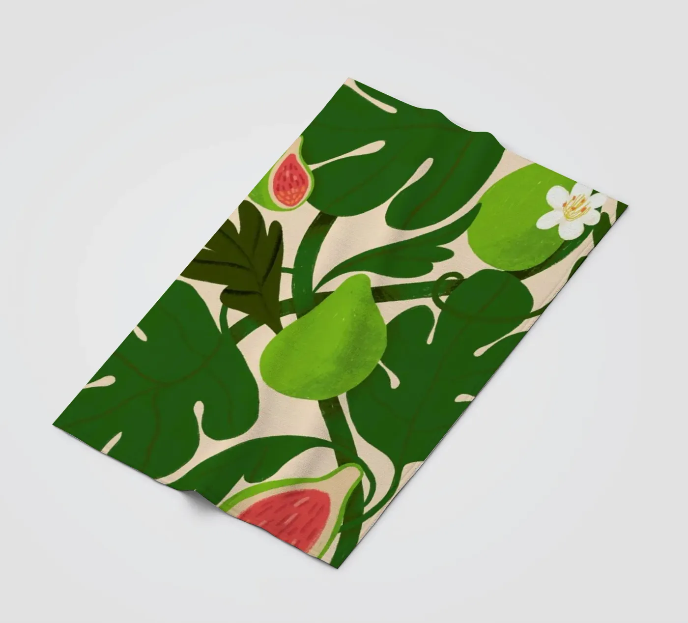 On Fig Leaf Fleecedecke von Pure