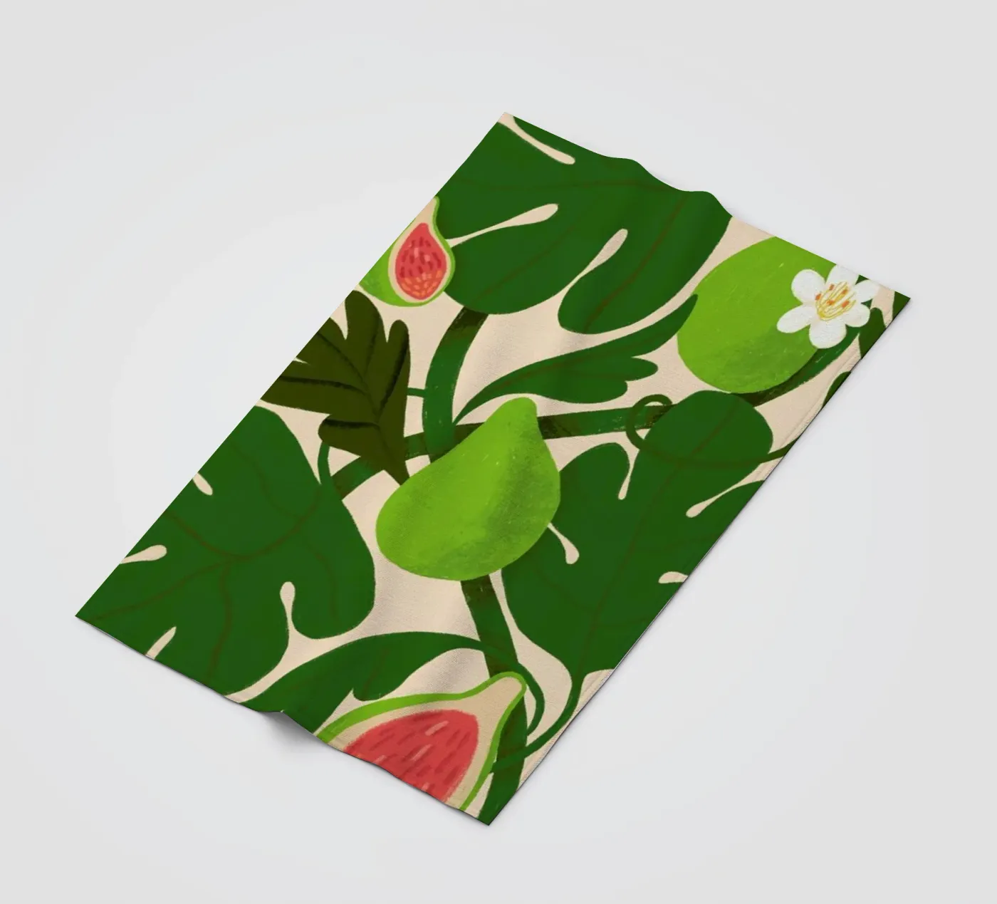 On Fig Leaf fleecedeken van Pure