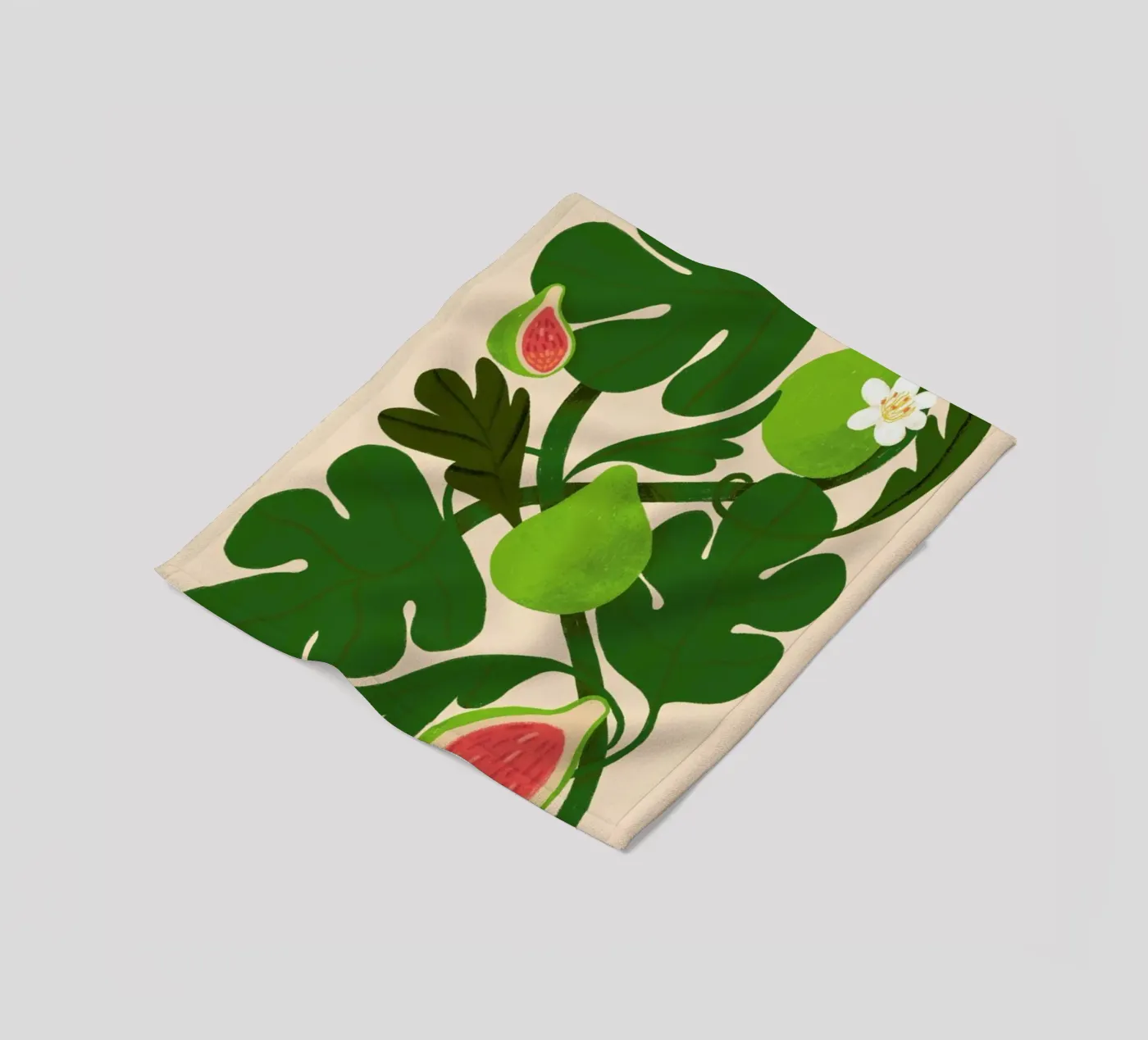 On Fig Leaf fleecedeken van Pure