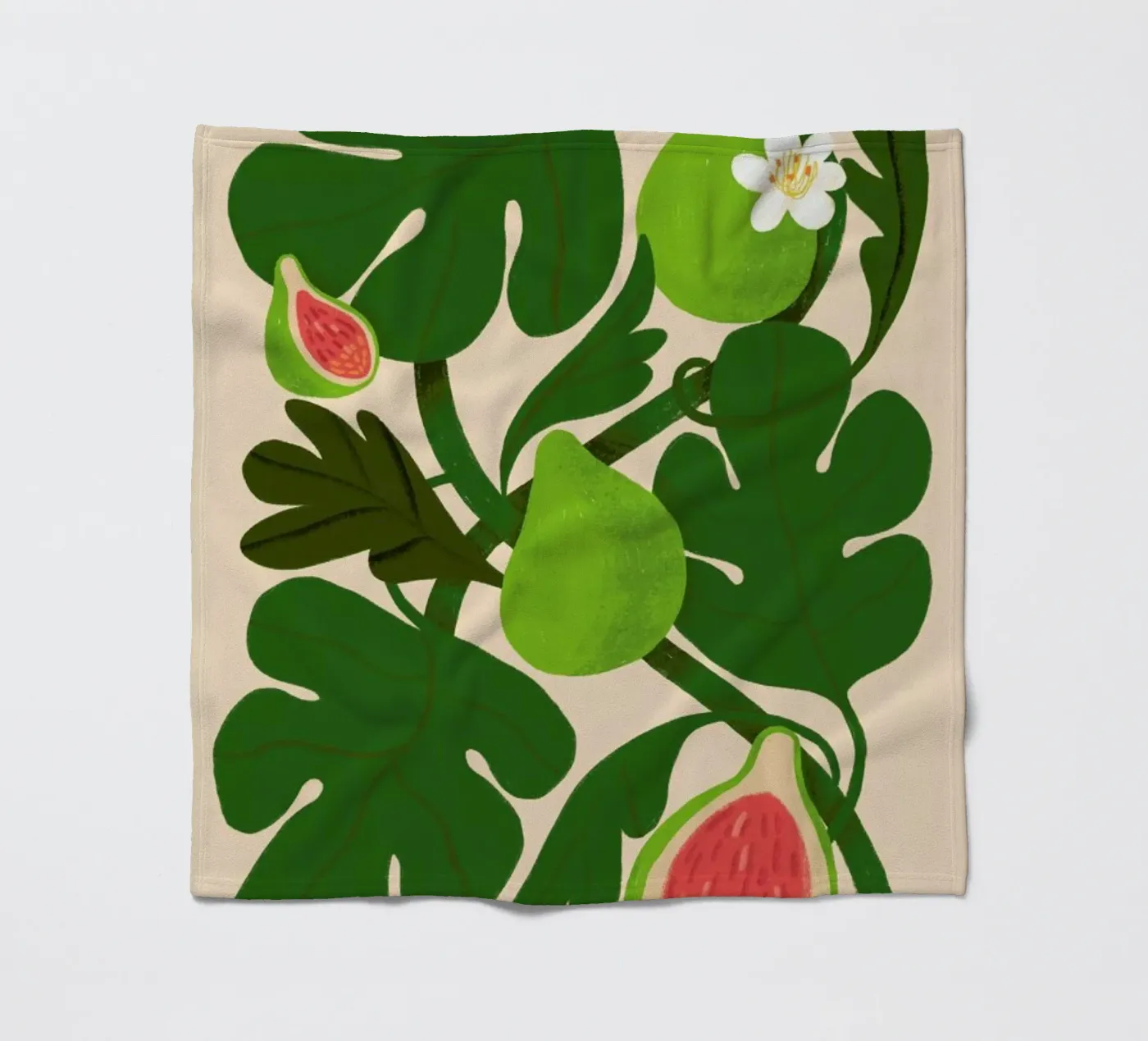On Fig Leaf fleecedeken van Pure