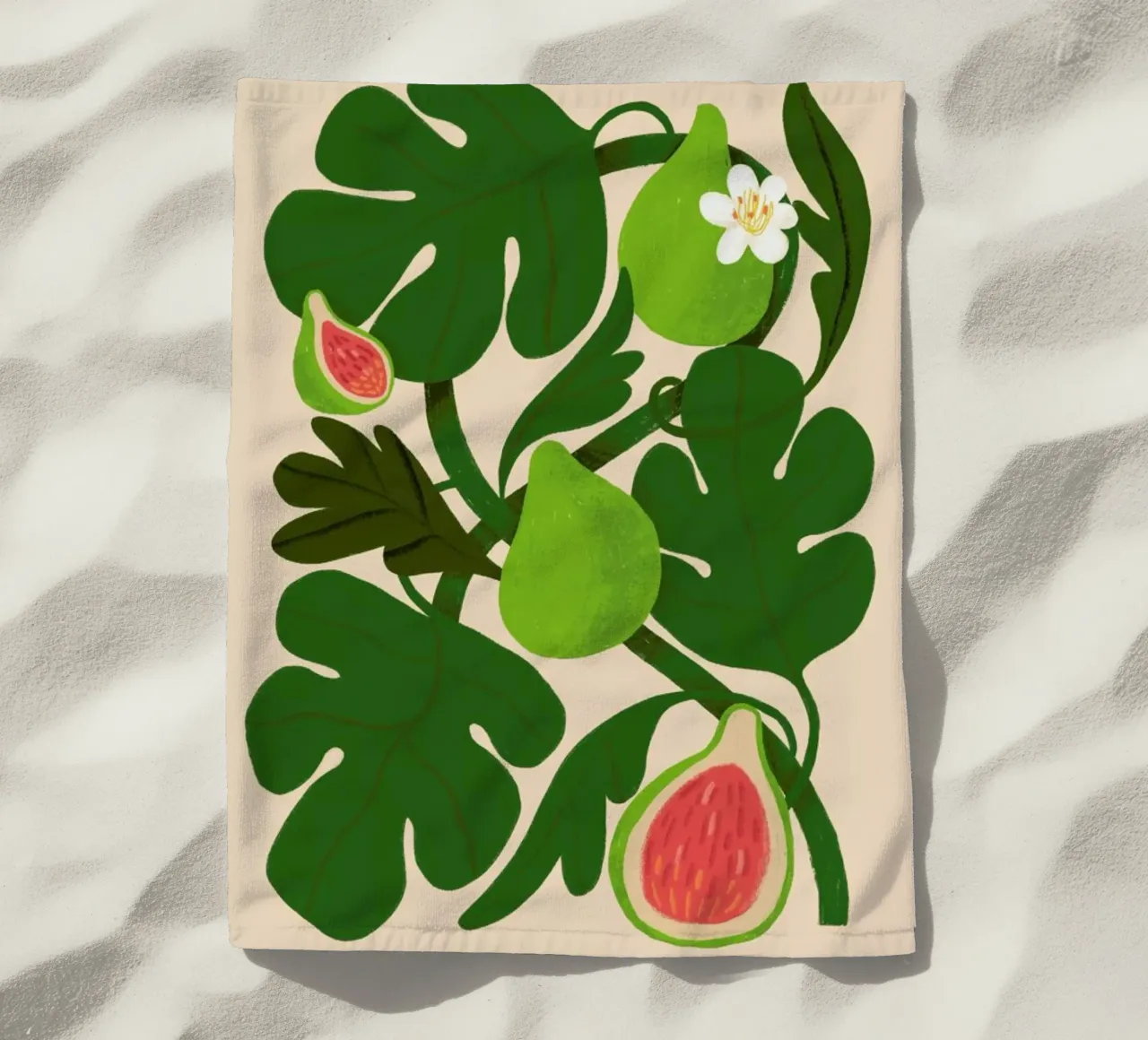 On Fig Leaf telo mare da Pure