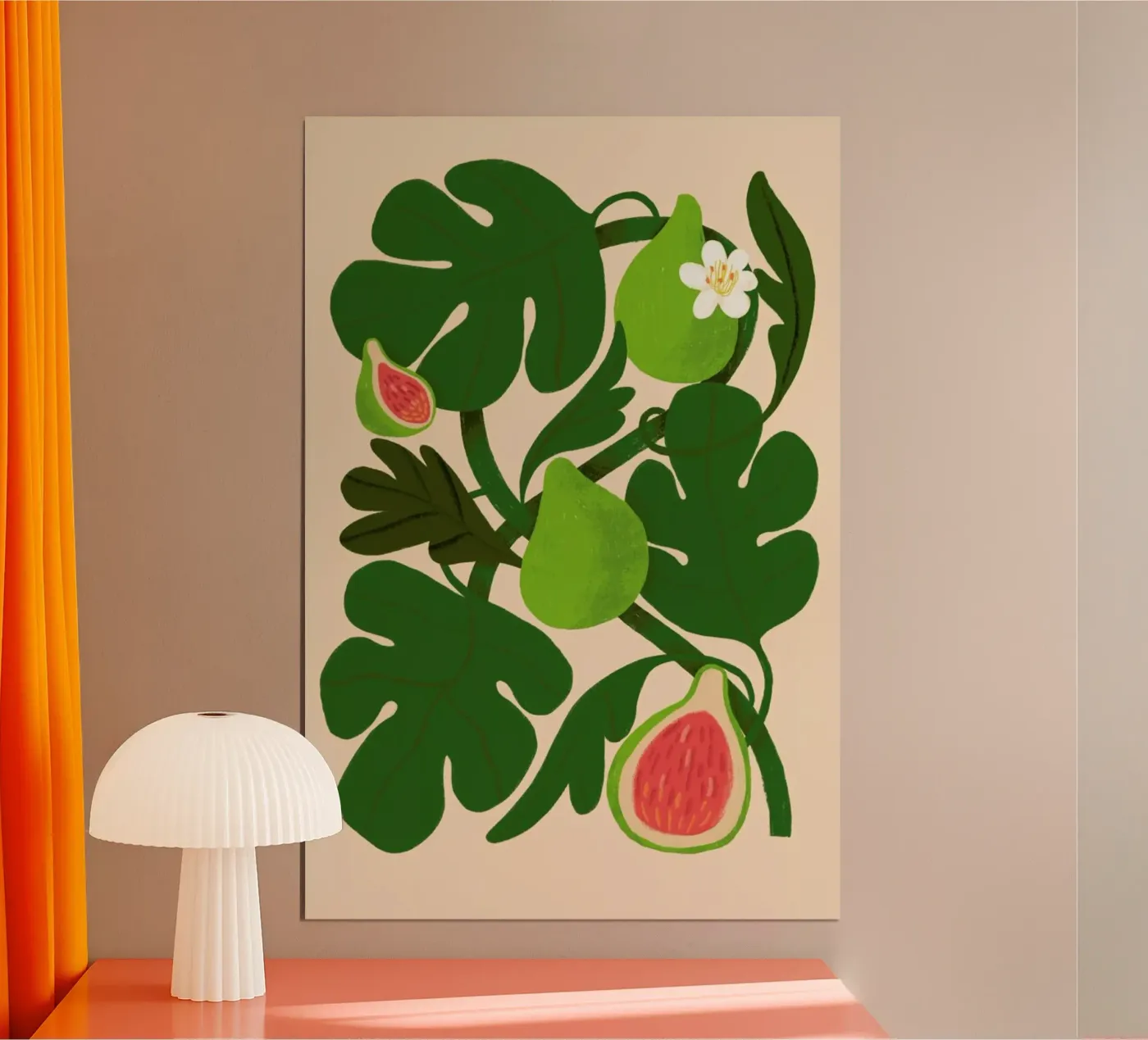 On Fig Leaf Poster von Pure