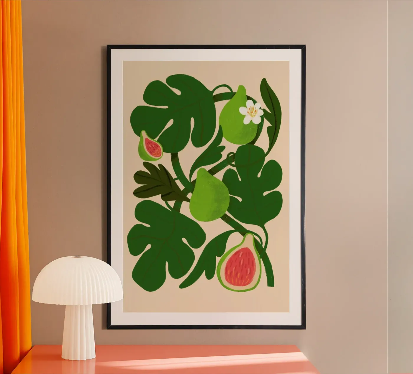 On Fig Leaf poster by Pure