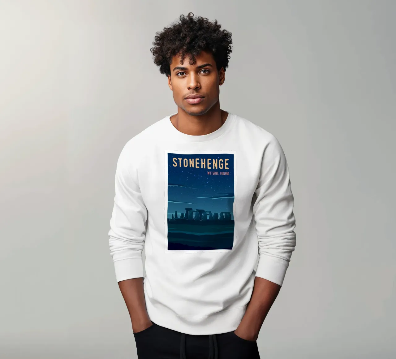 Stonehenge, England Sweatshirt von Wanderlust Vibes