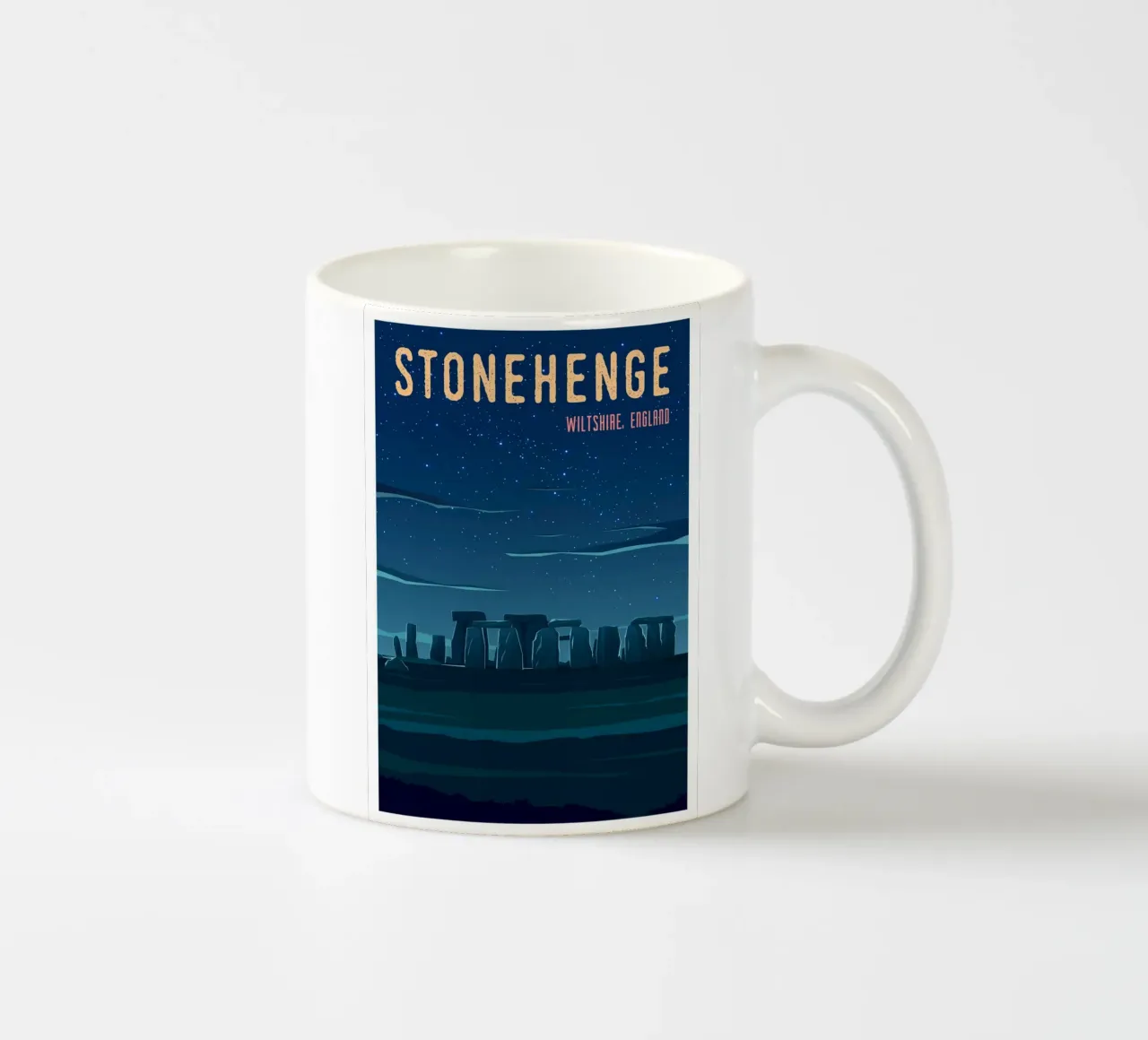 Stonehenge, Inghilterra tazza in ceramica da Wanderlust Vibes