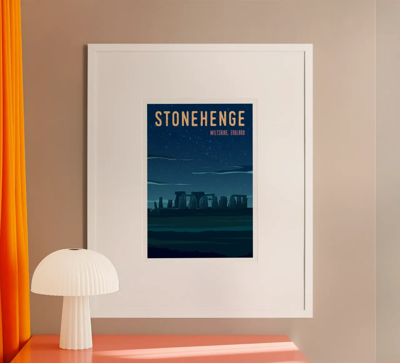 Stonehenge, Inghilterra carta hahnemühle da Wanderlust Vibes