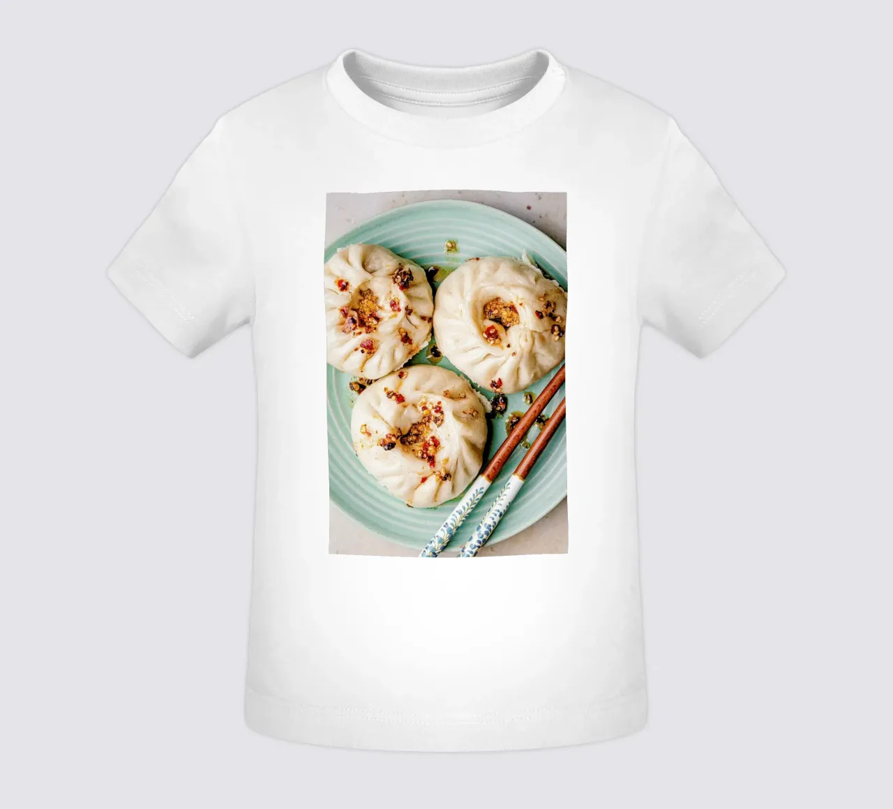 Baozi maglietta neonato da Eat this