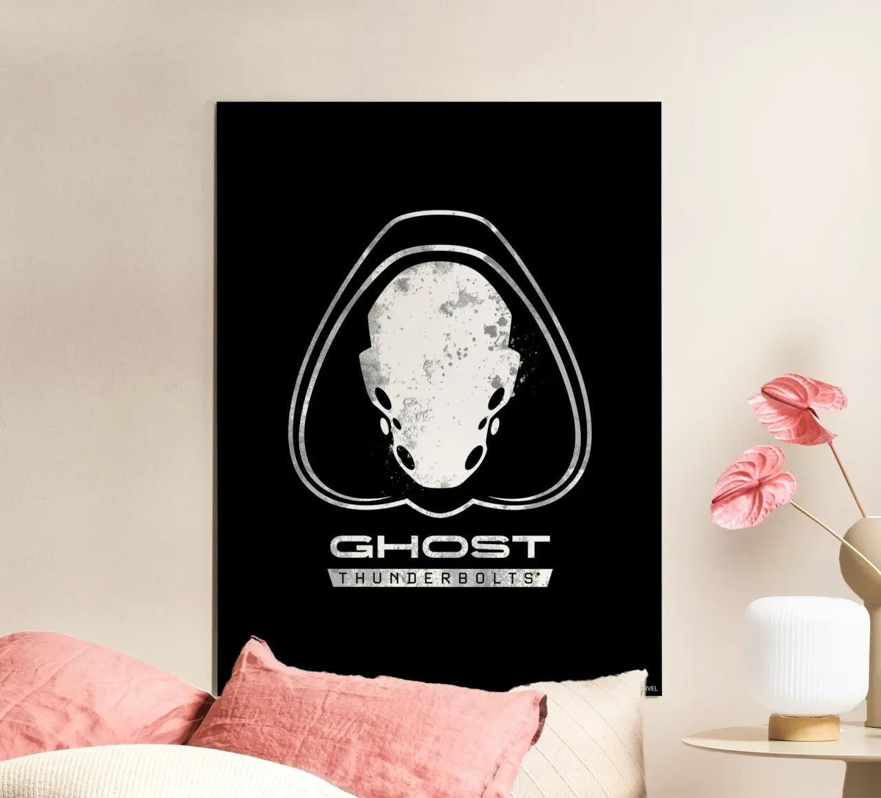 Thunderbolts* - Ghost poster con telaio in alluminio da MARVEL Designs by JUNIQE