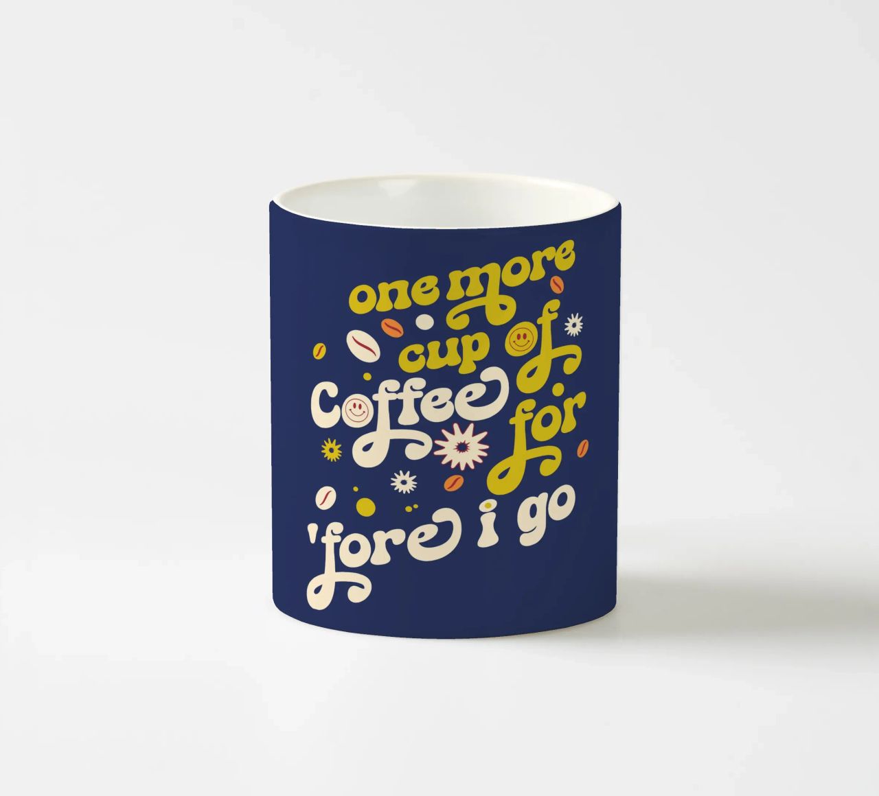 Encore une tasse de café avant de partir mug en céramique de Gunawan Rb