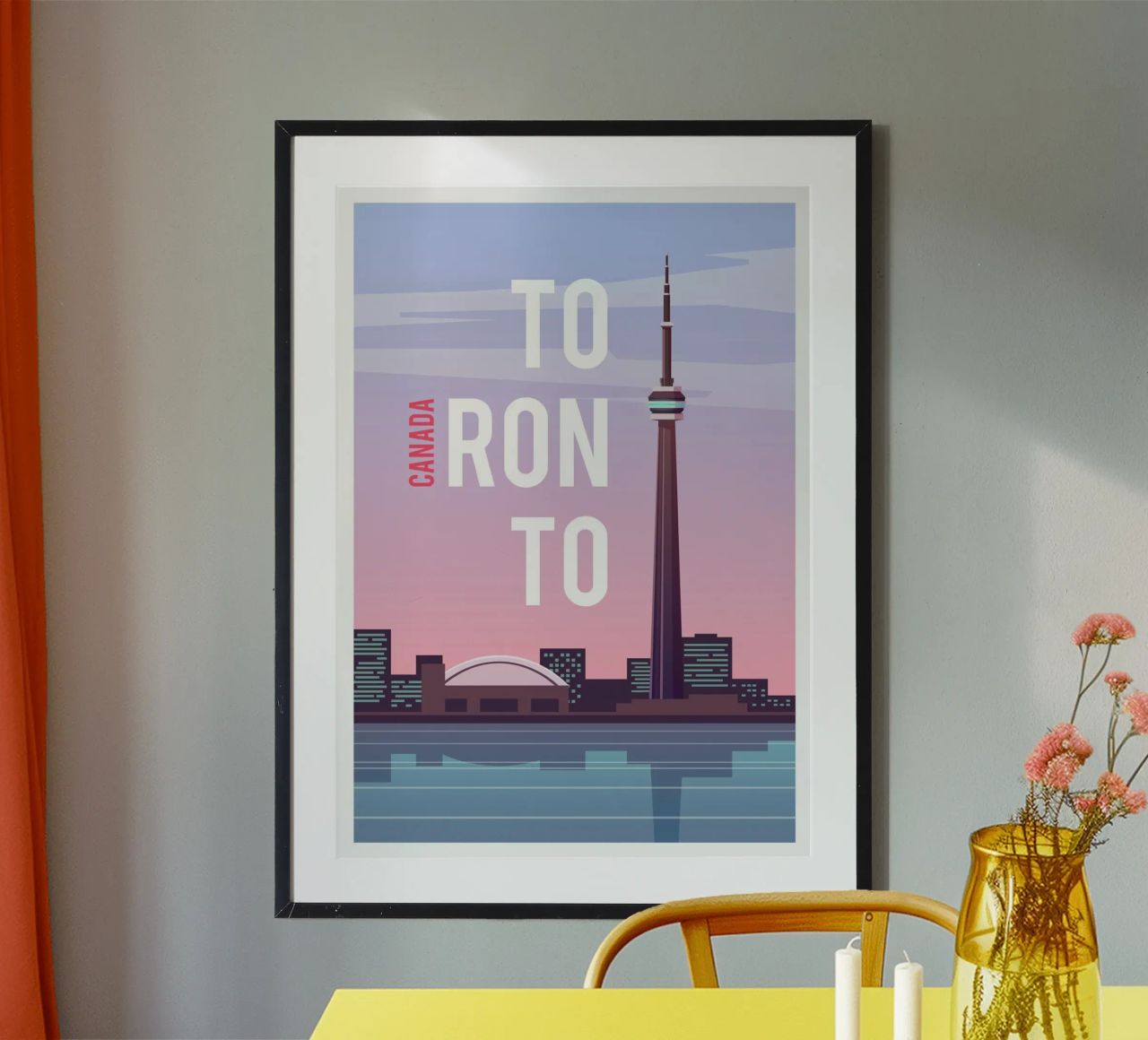 Toronto, Canada poster de Wanderlust Vibes