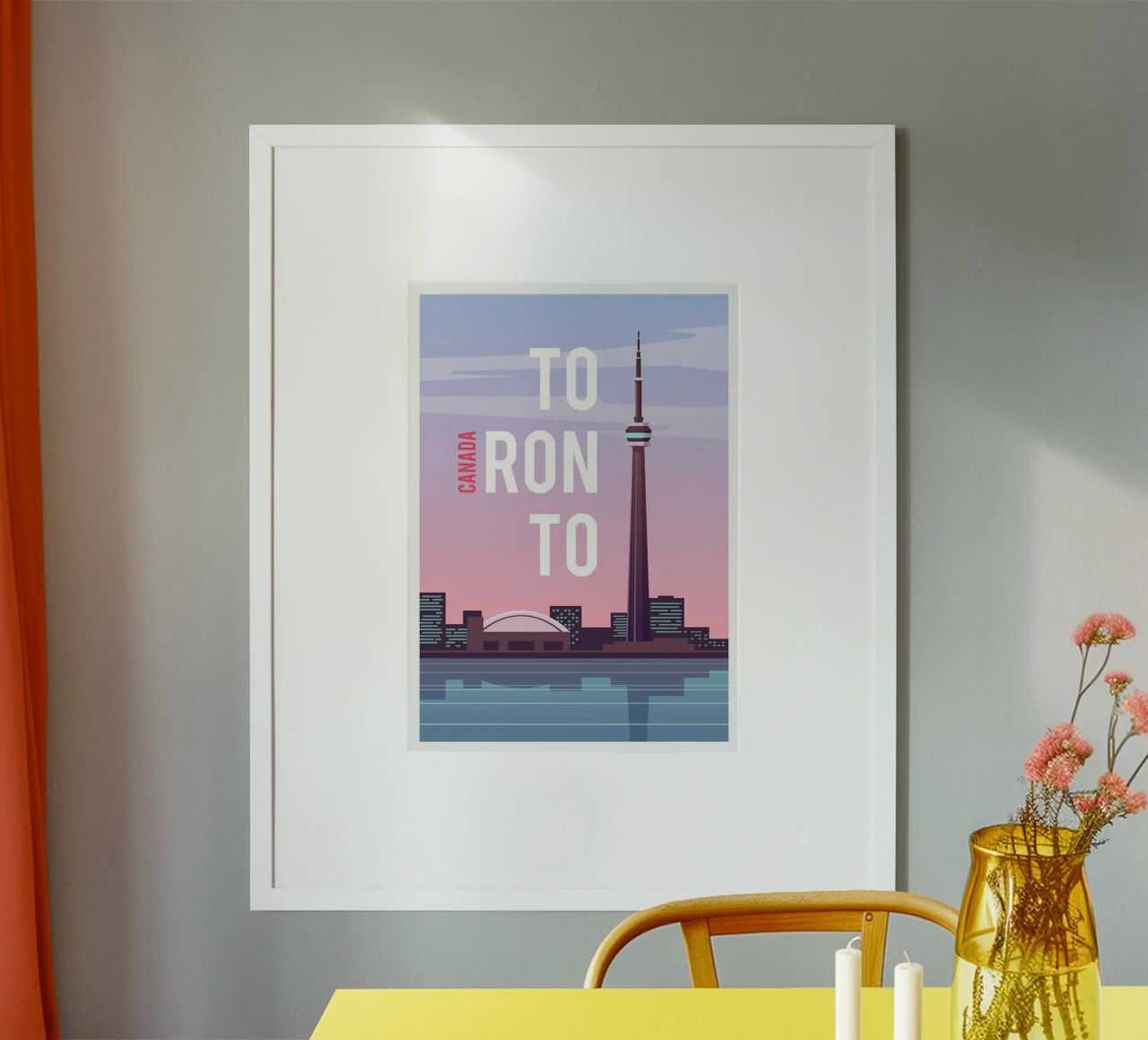 Toronto, Canada poster de Wanderlust Vibes