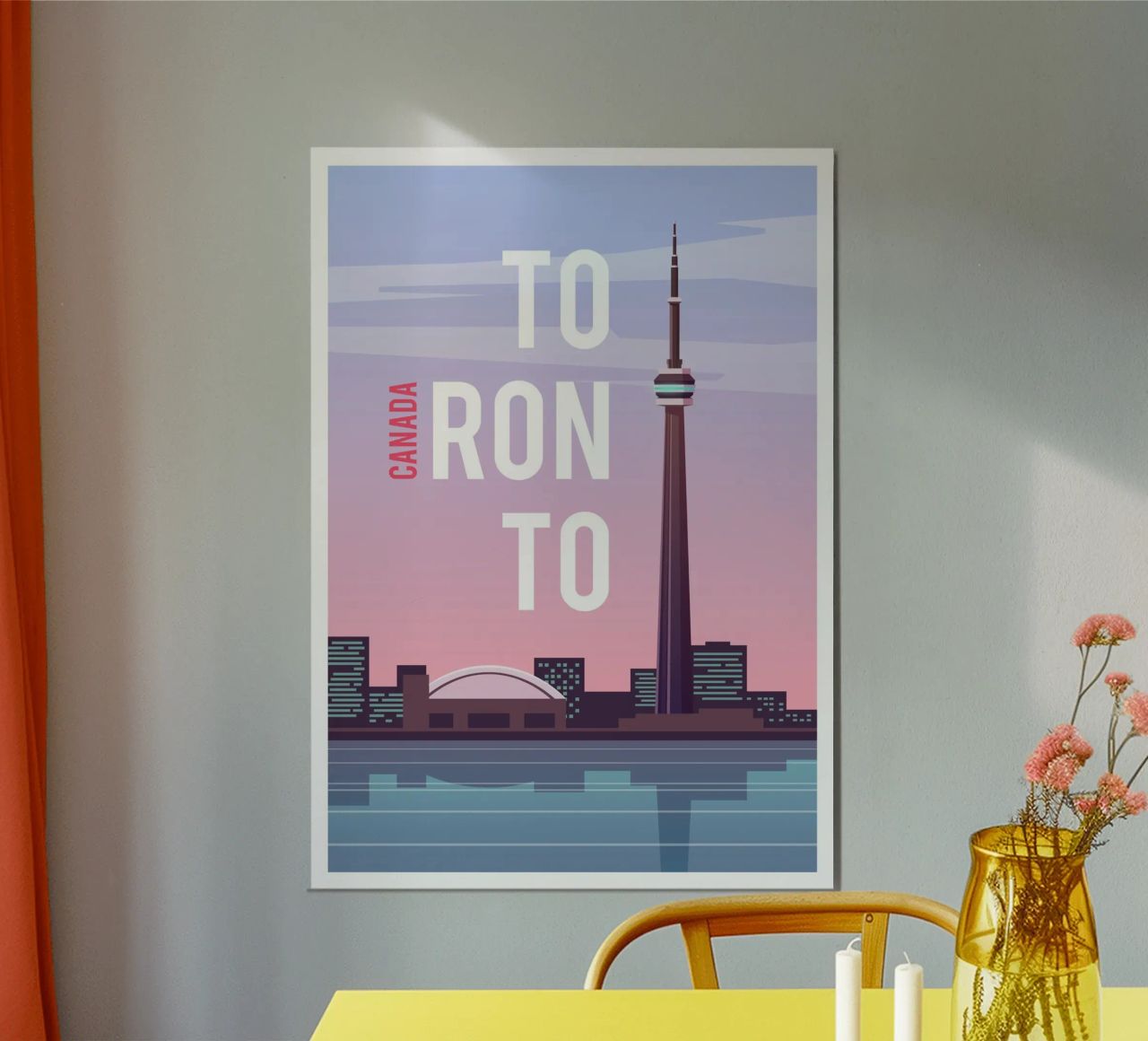 Toronto, Canada poster de Wanderlust Vibes