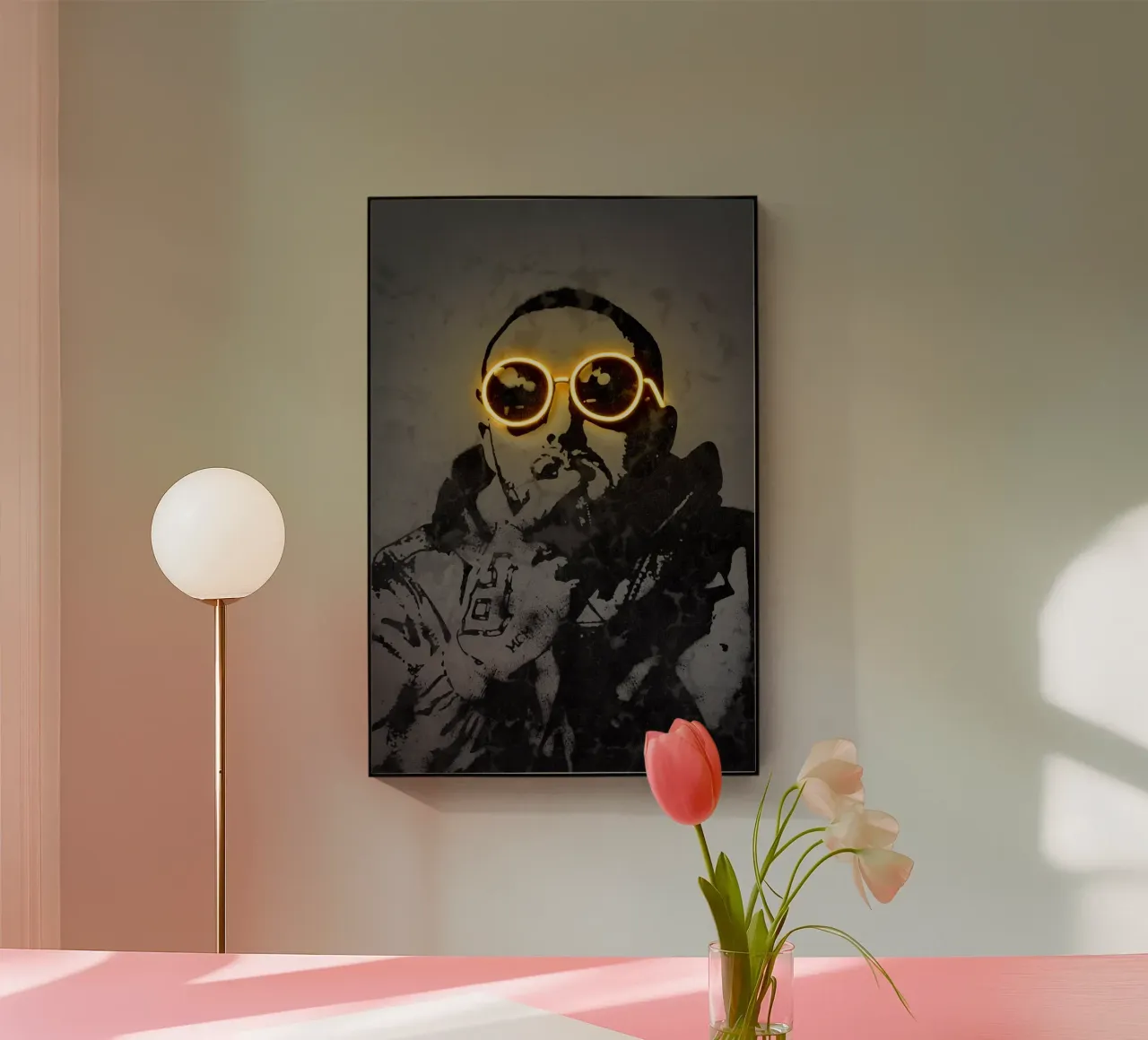 Mac Miller plexiglass da Octavian