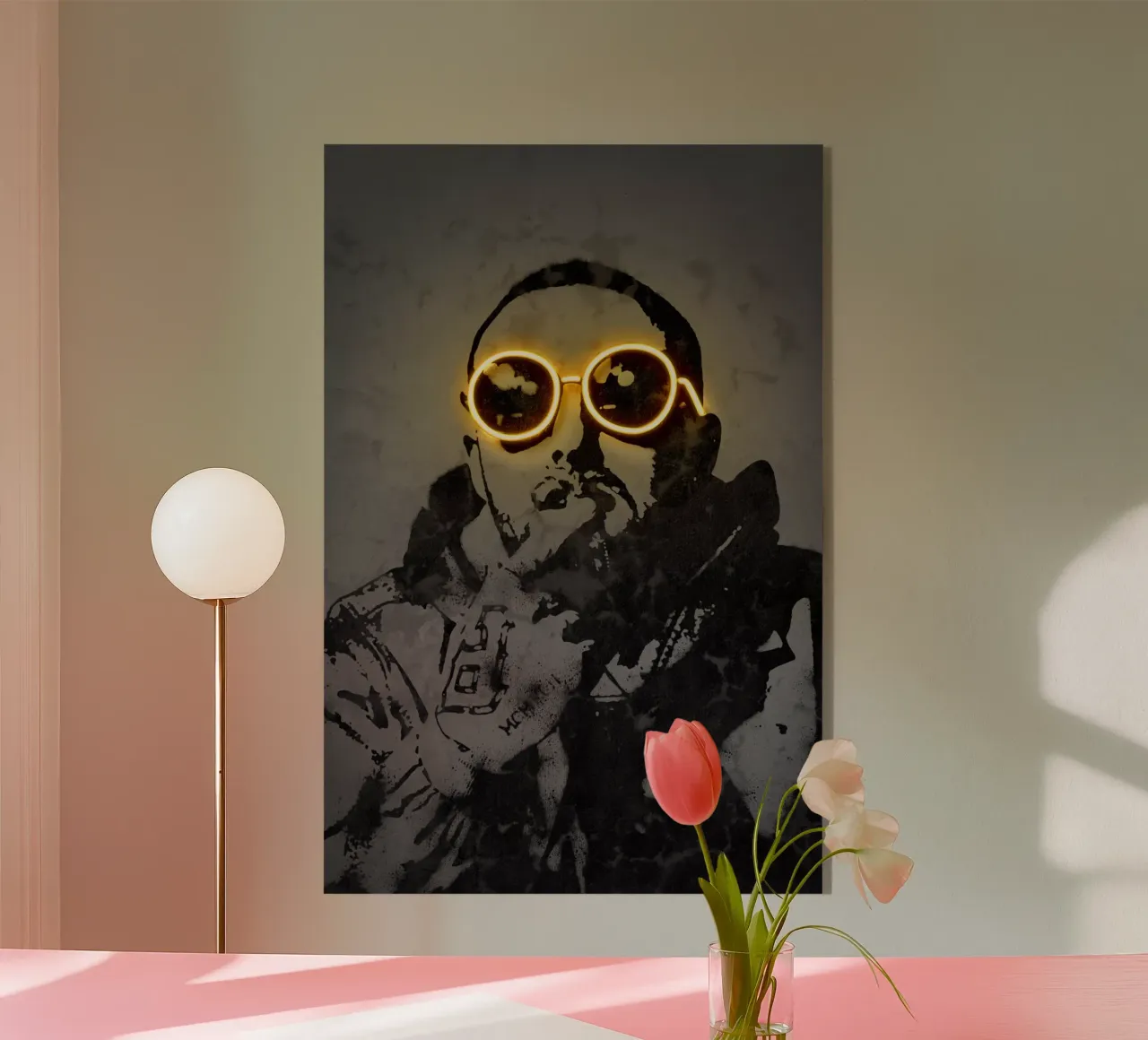 Mac Miller plexiglass da Octavian