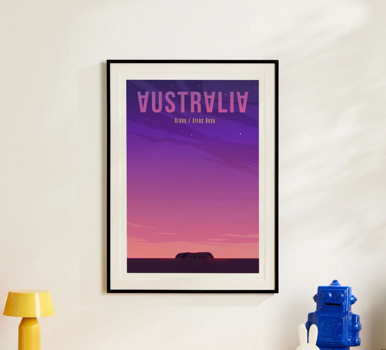 Uluru, Australie poster de Wanderlust Vibes