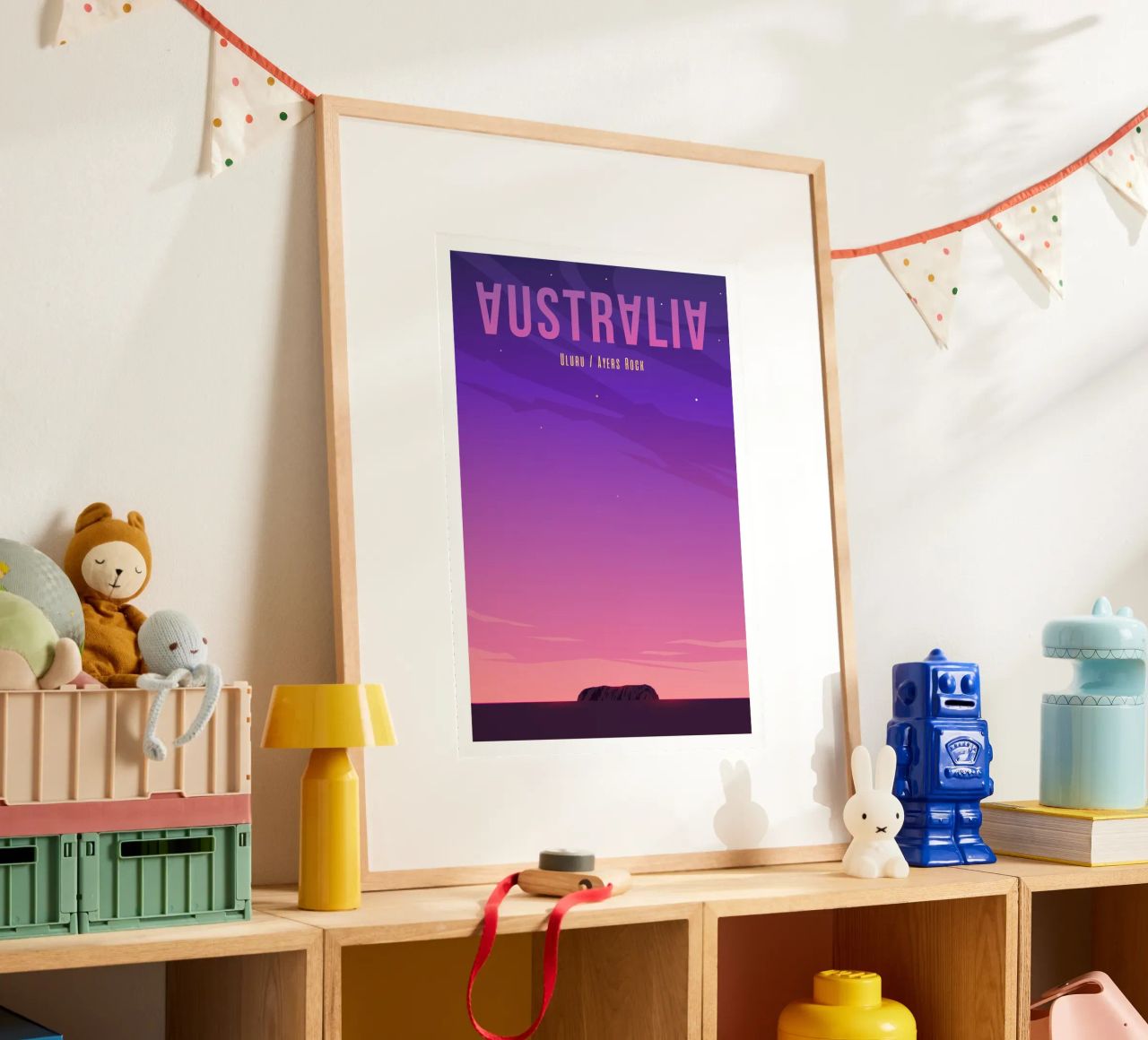Uluru, Australie poster de Wanderlust Vibes