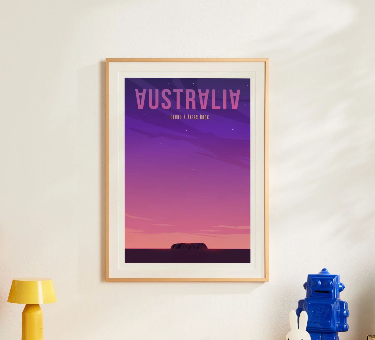 Uluru, Australie poster de Wanderlust Vibes