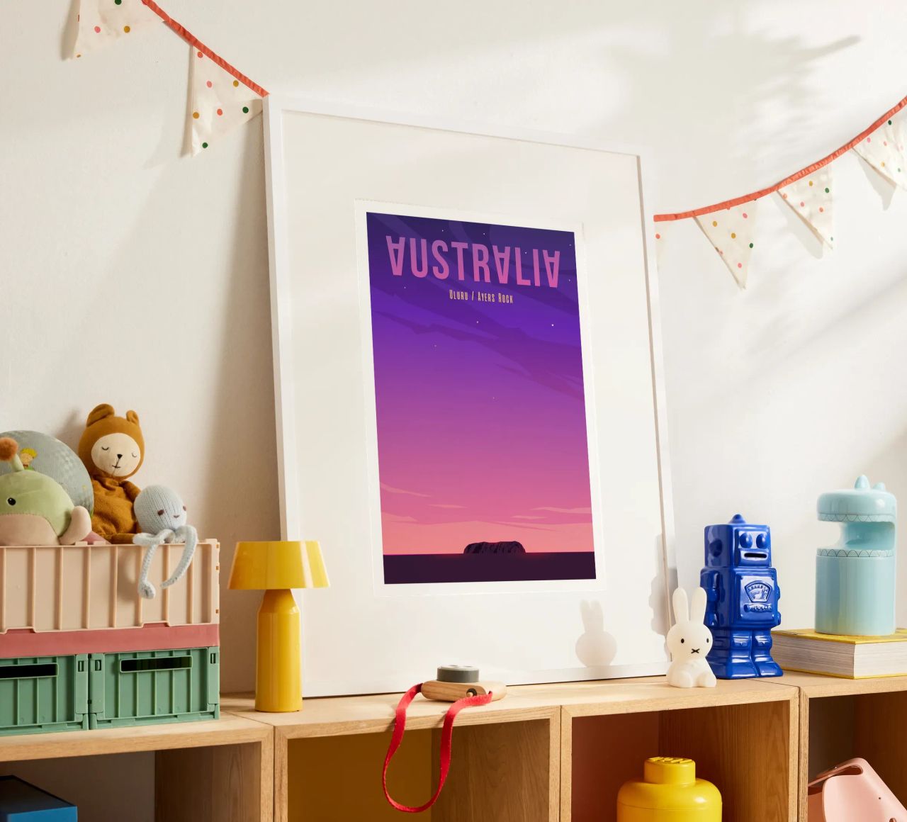 Uluru, Australie poster de Wanderlust Vibes