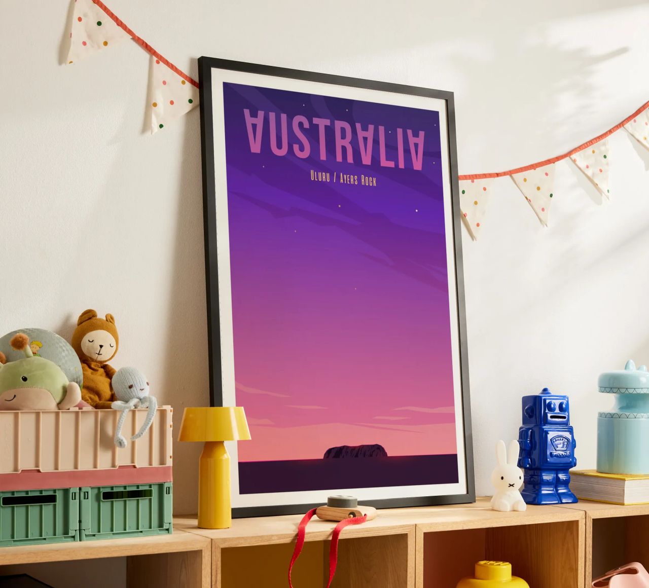 Uluru, Australie poster de Wanderlust Vibes