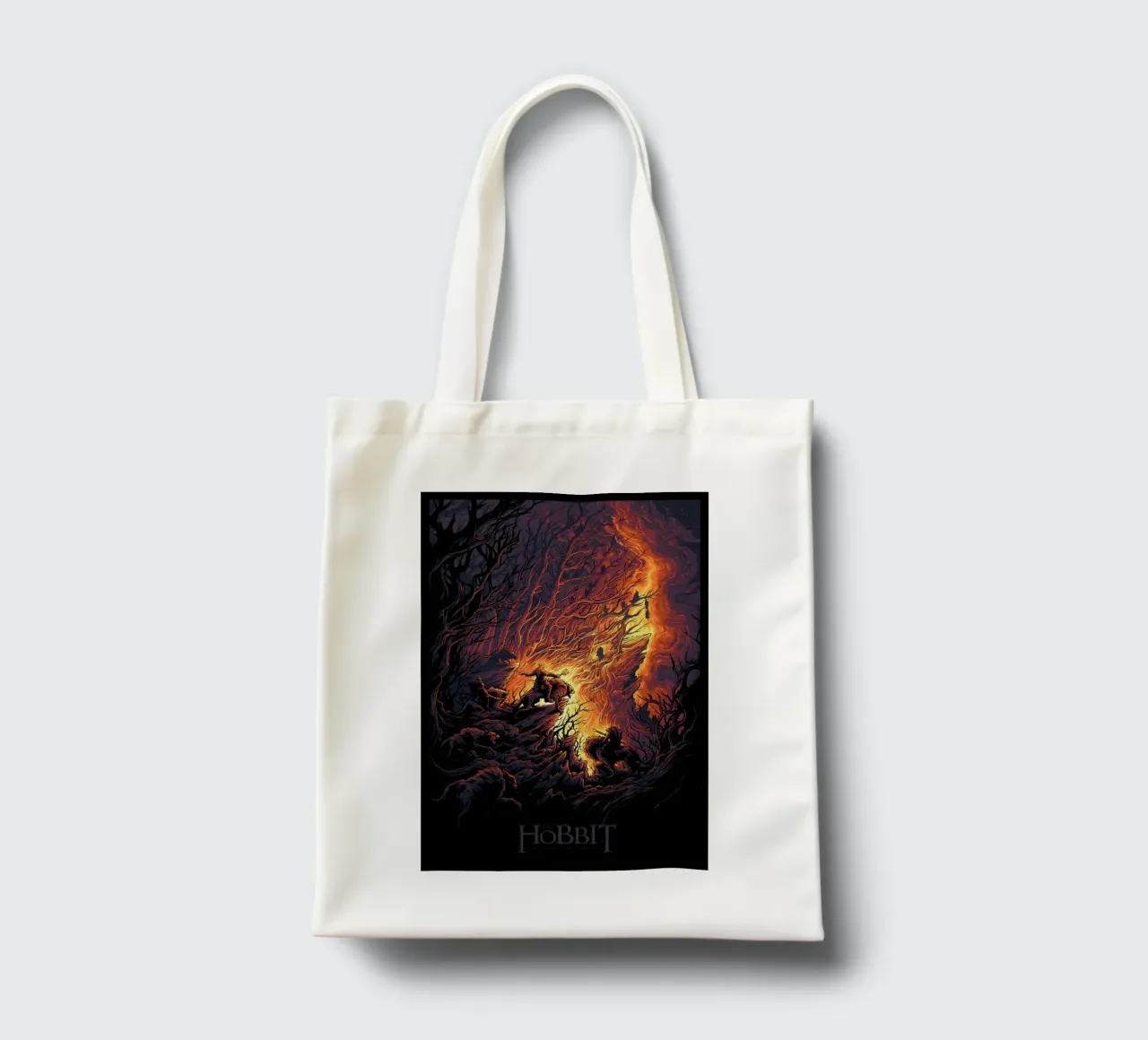 Un viaggio inaspettato Lo Hobbit borsa in juta da Junkie Movie