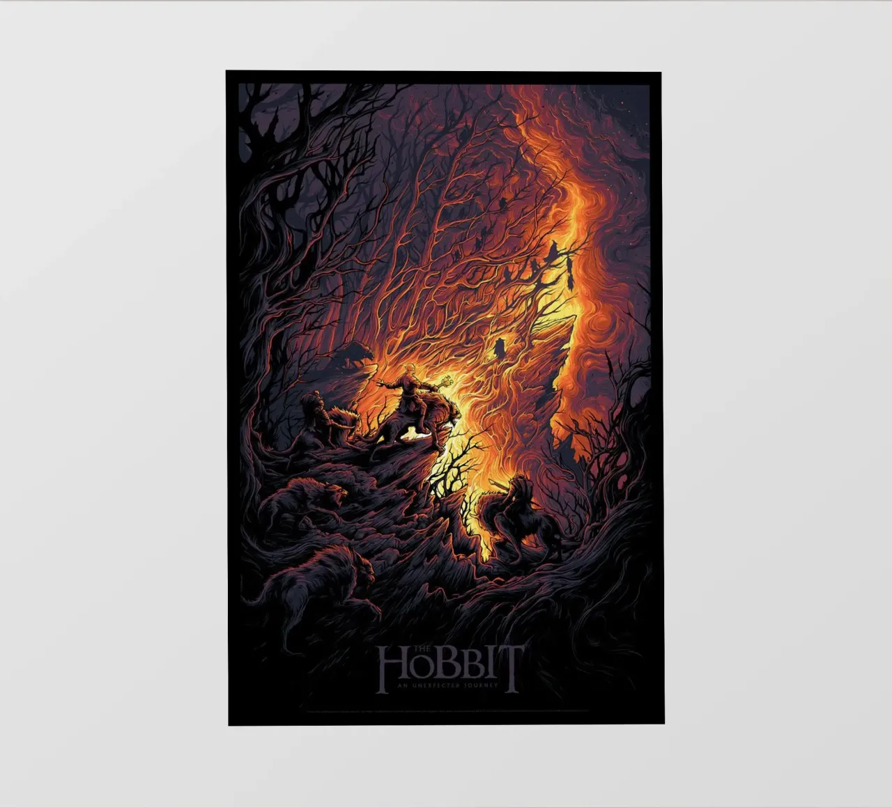 Un viaggio inaspettato Lo Hobbit telo in pvc da Junkie Movie