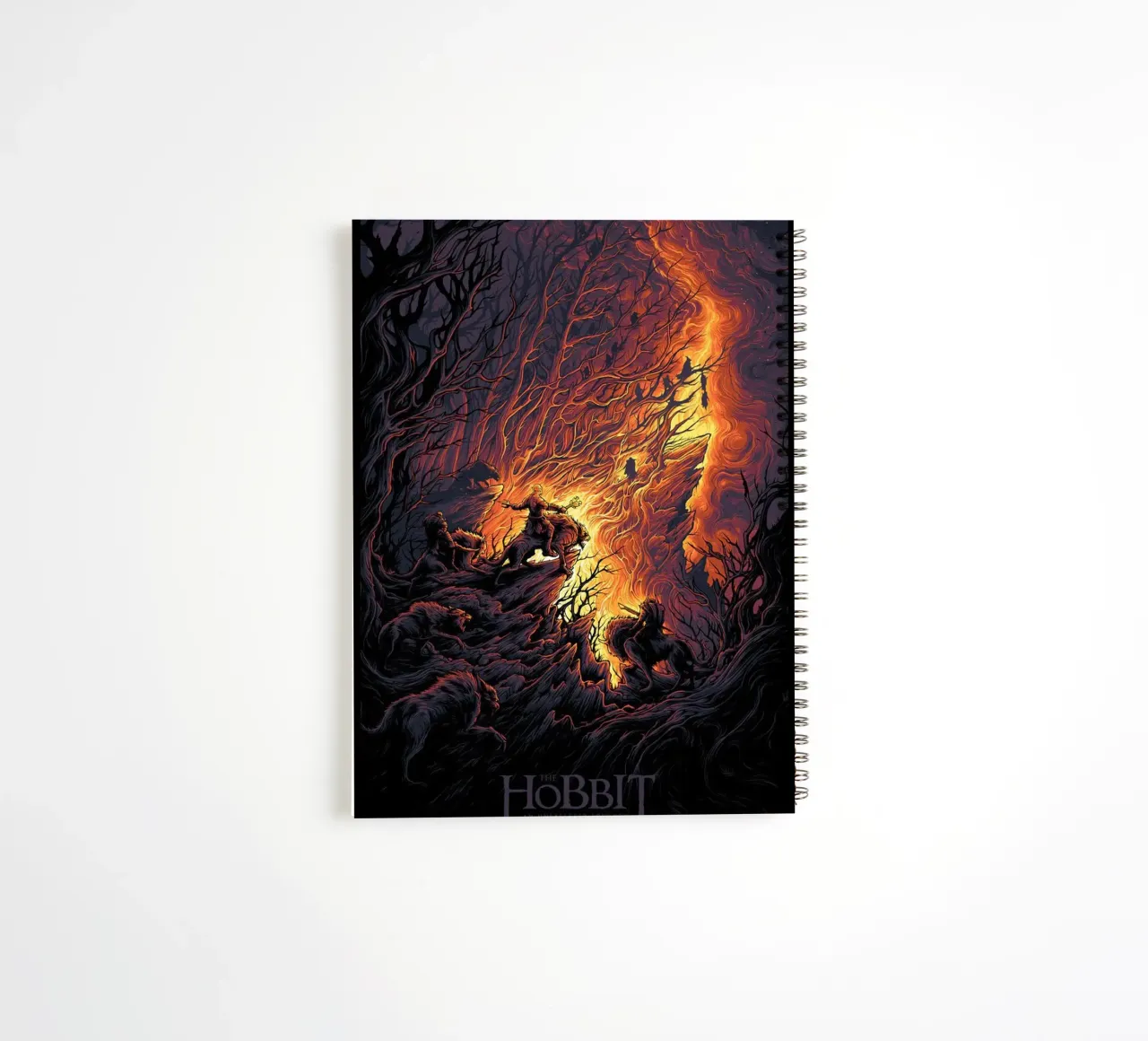 An Unexpected Journey The Hobbit spiral notebook by Junkie Movie