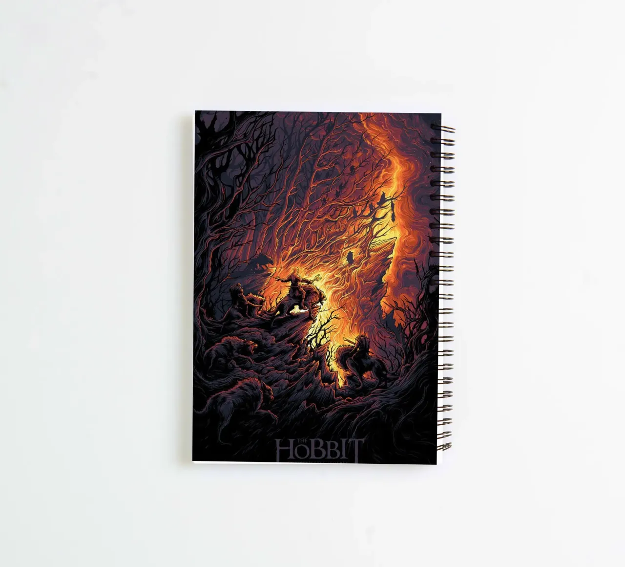 An Unexpected Journey The Hobbit spiral notebook by Junkie Movie