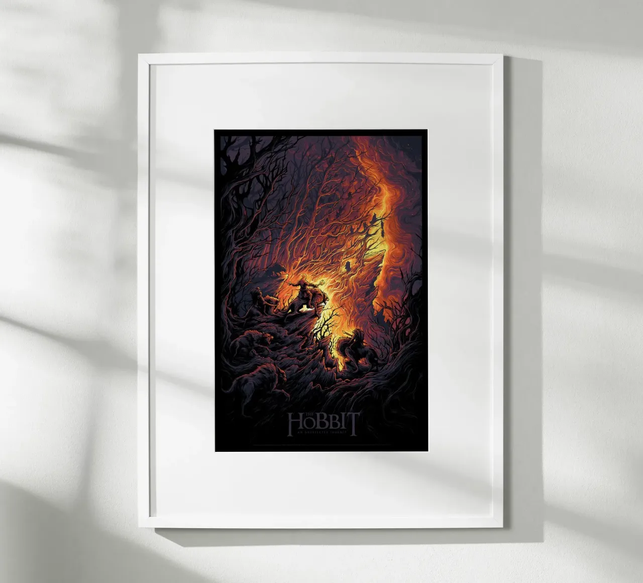 An Unexpected Journey The Hobbit hahnemühle by Junkie Movie