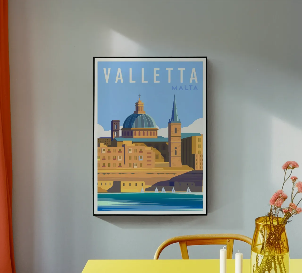La Valletta, Malta plexiglass da Wanderlust Vibes