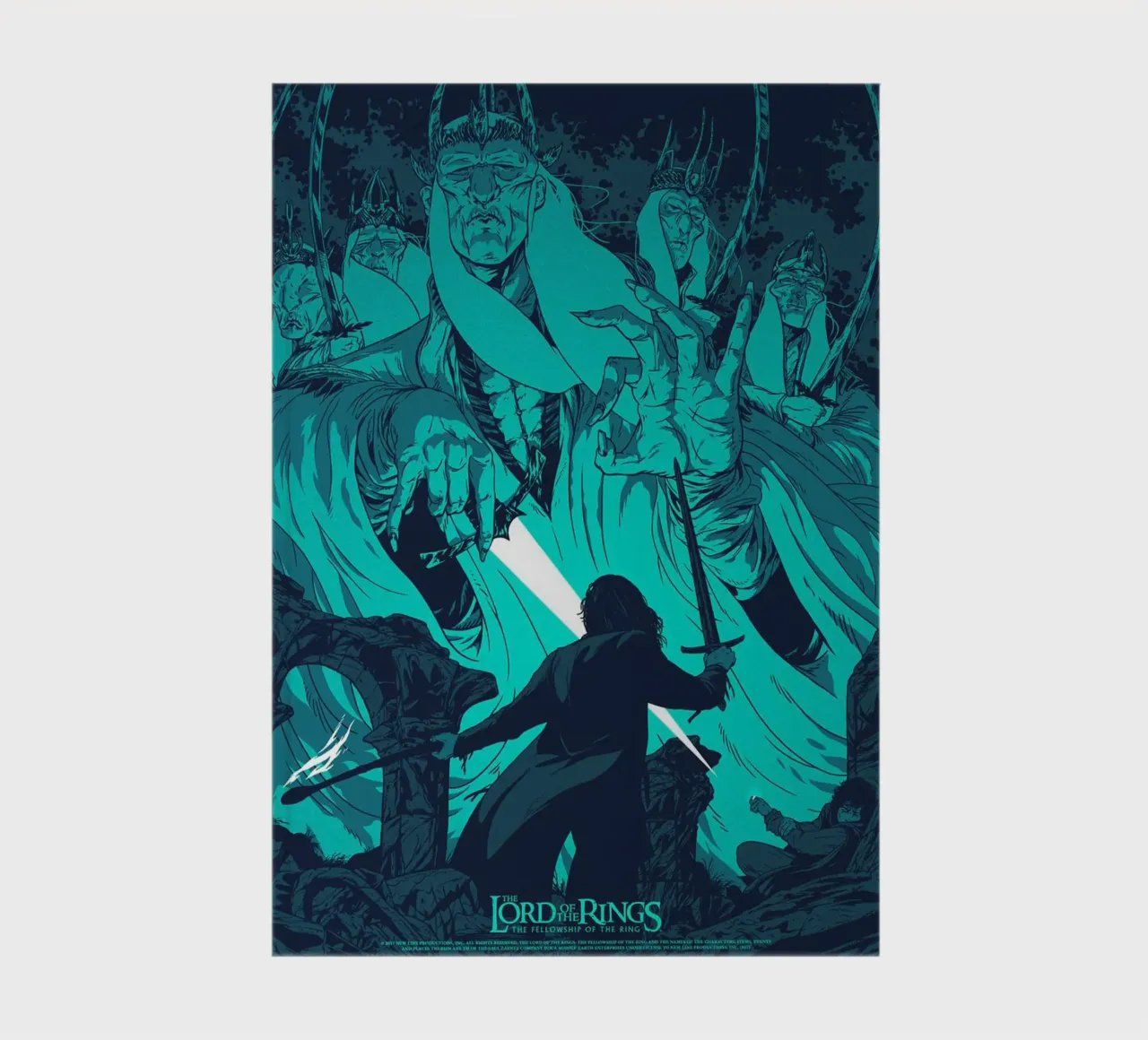 The Fellowship of the Ring notebook by Junkie Movie
