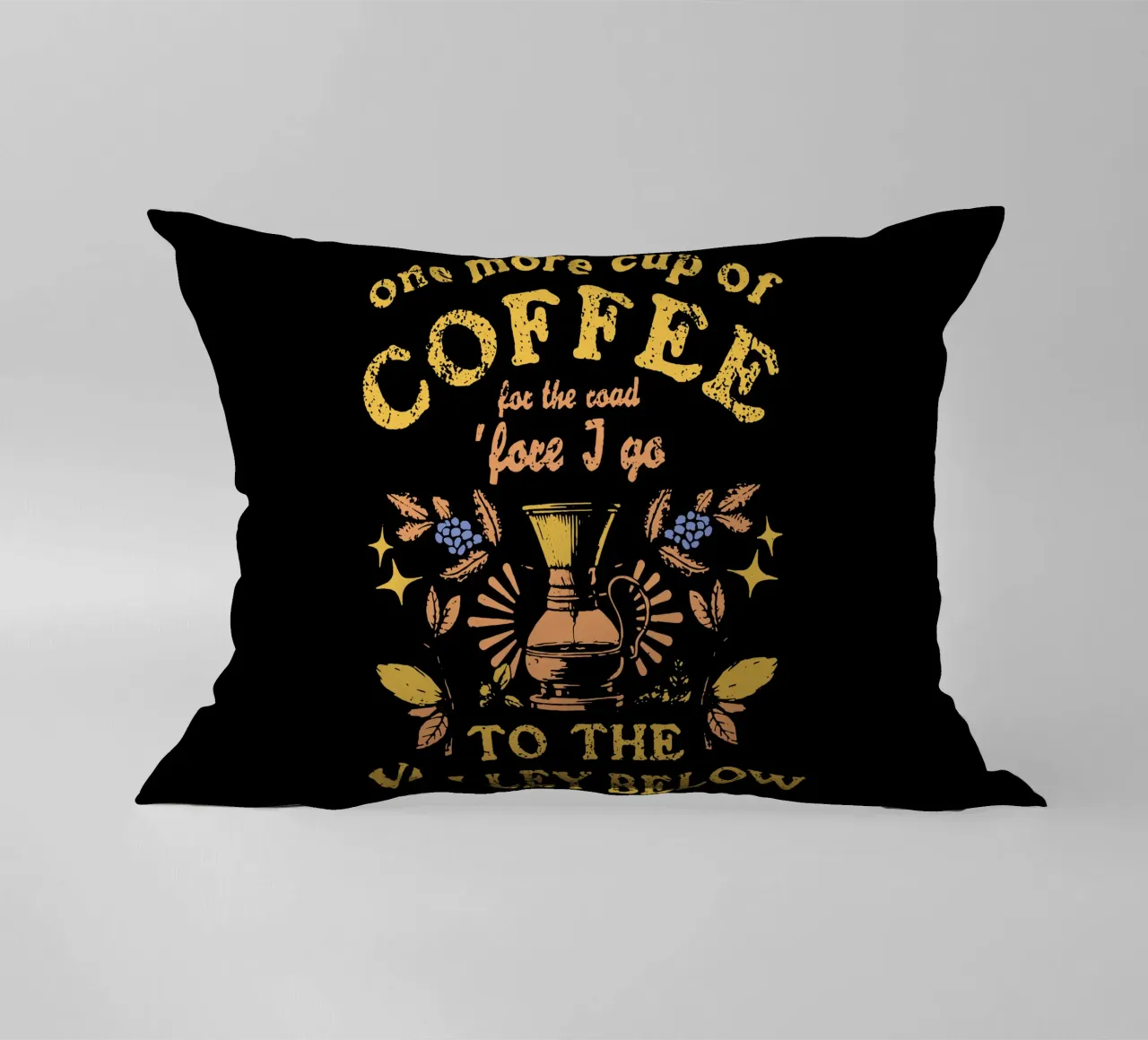 Un'altra tazza di caffè (Bob Dylan) cuscino da Gunawan Rb