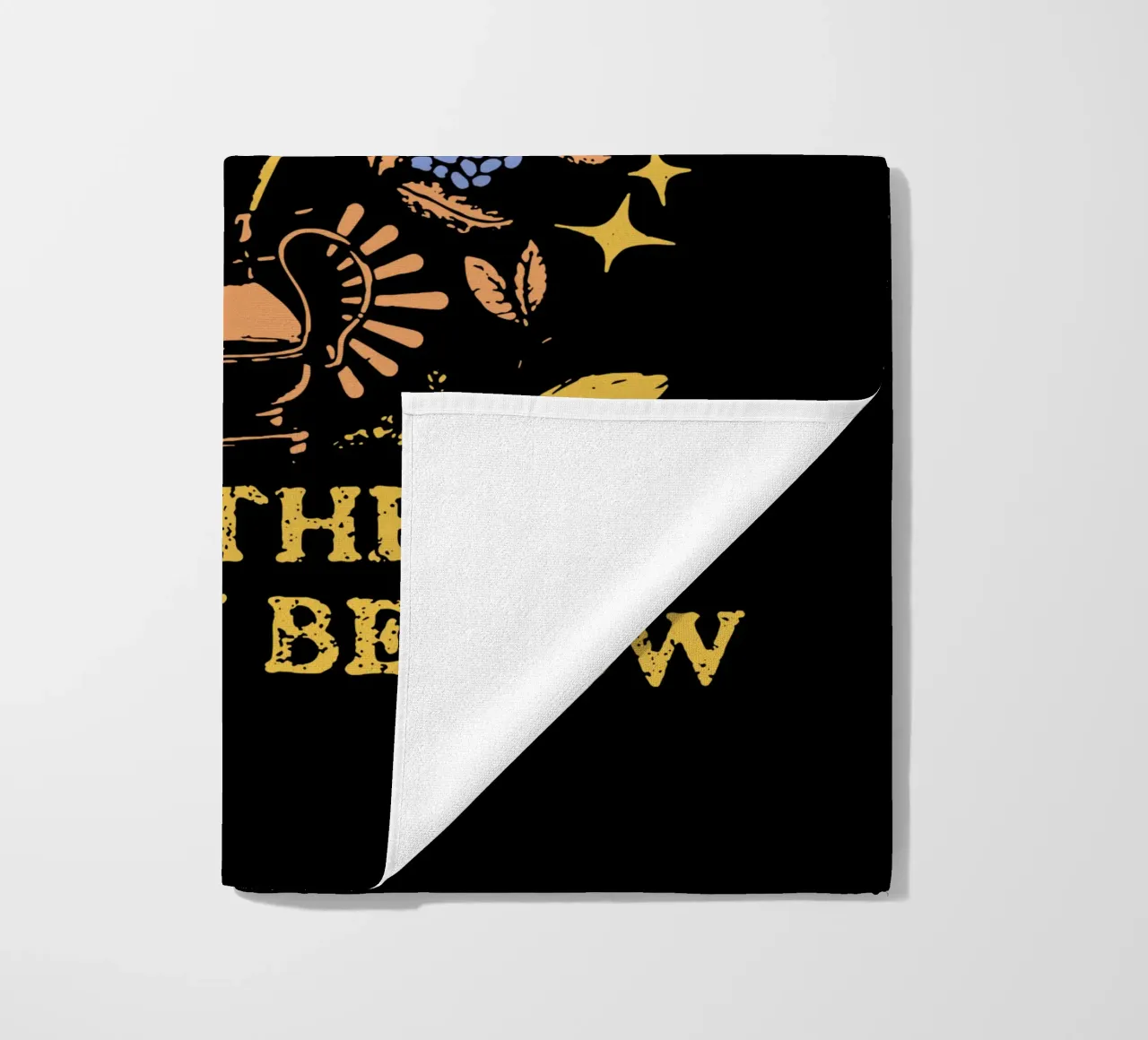 Un'altra tazza di caffè (Bob Dylan) telo mare da Gunawan Rb