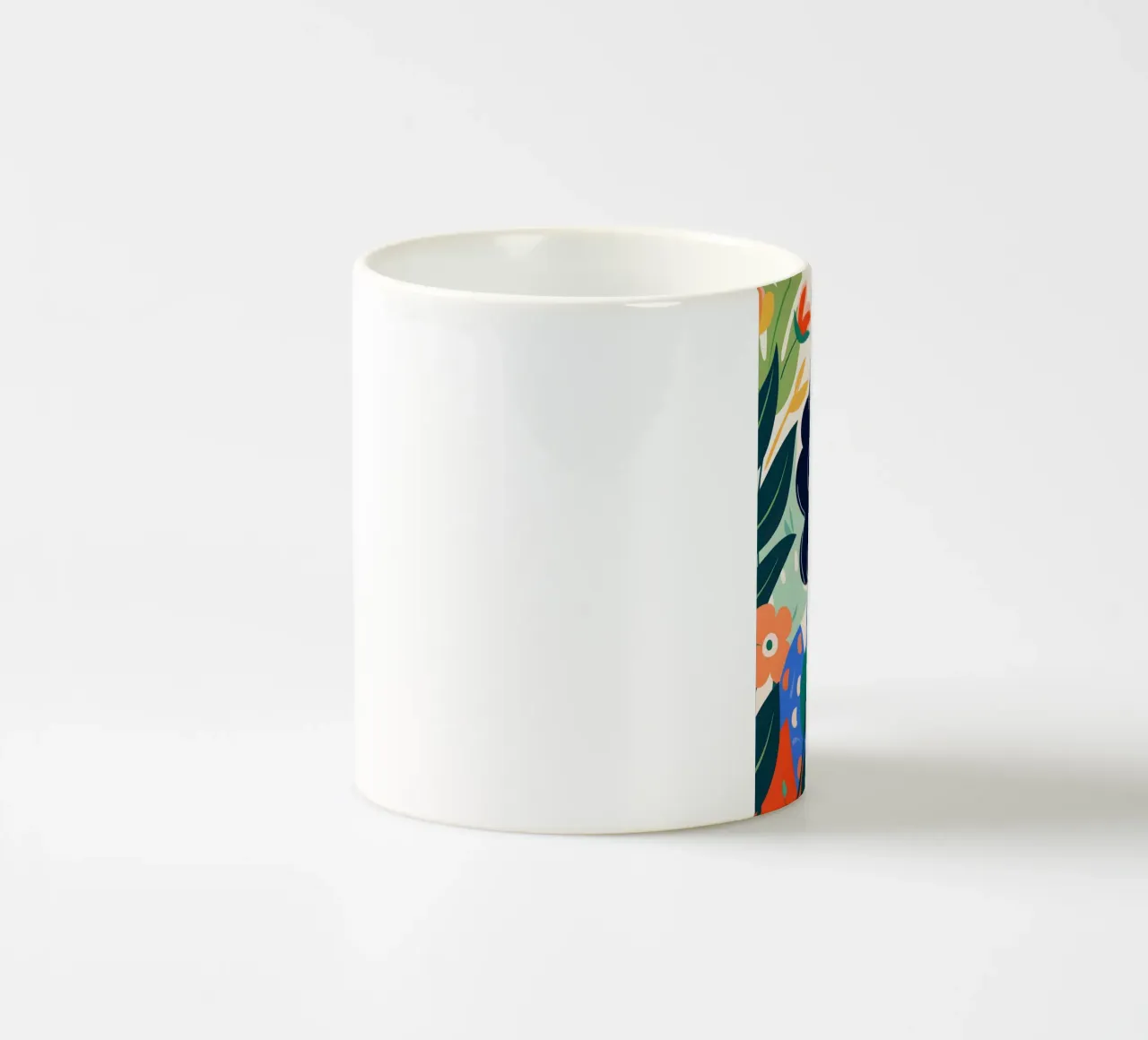 Woman in Nature ceramic mug by LisaArtes