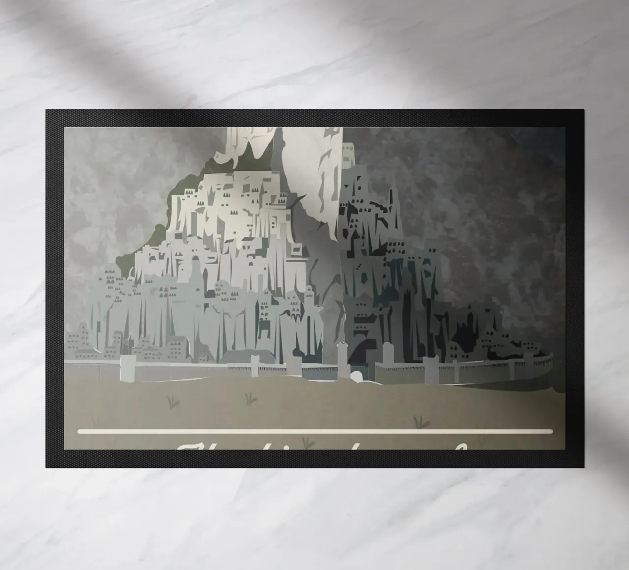 Il Regno di Minas Tirith zerbino da Junkie Movie