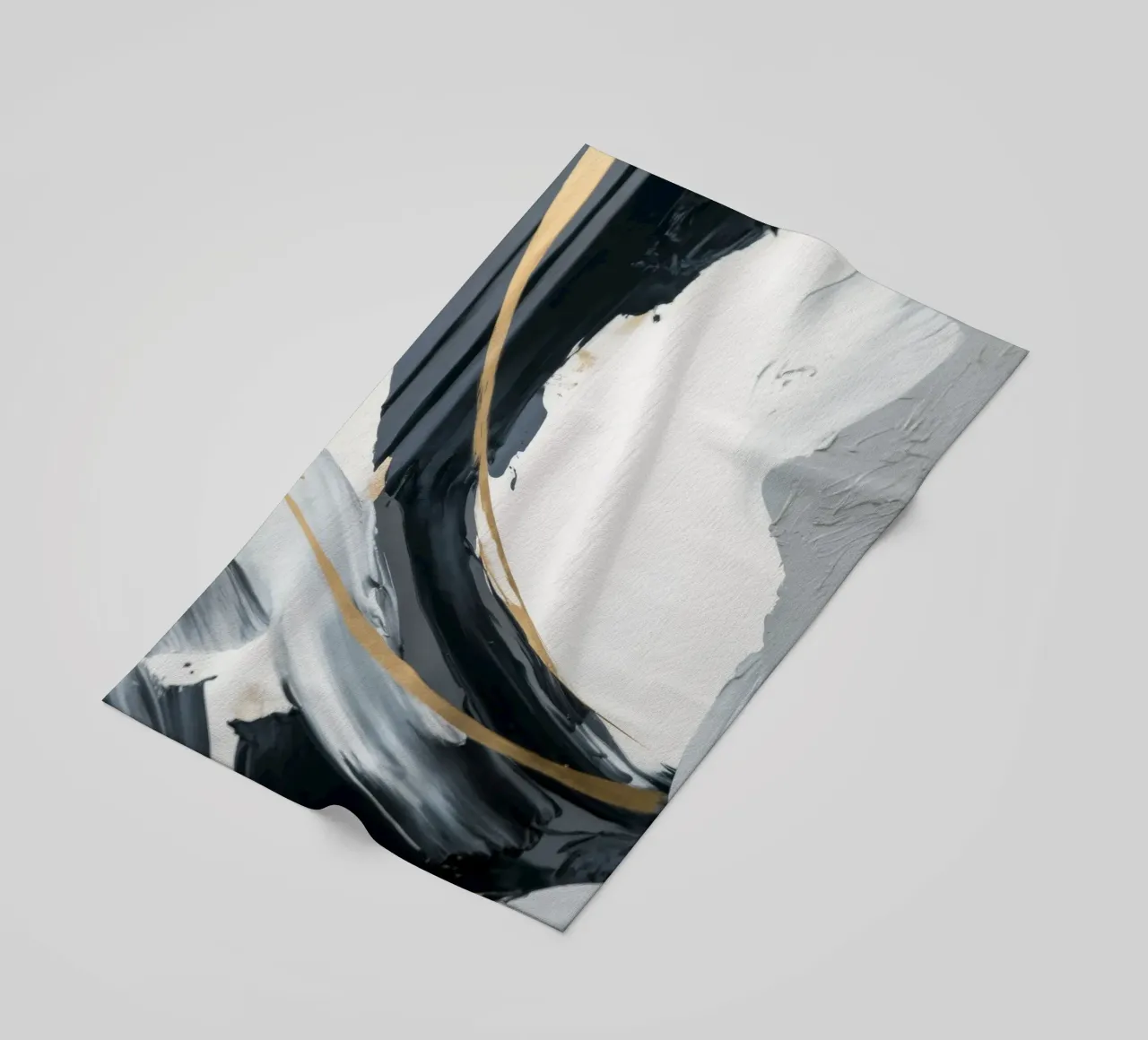 Ivory Slash Rift beach towel by Monarch Arc