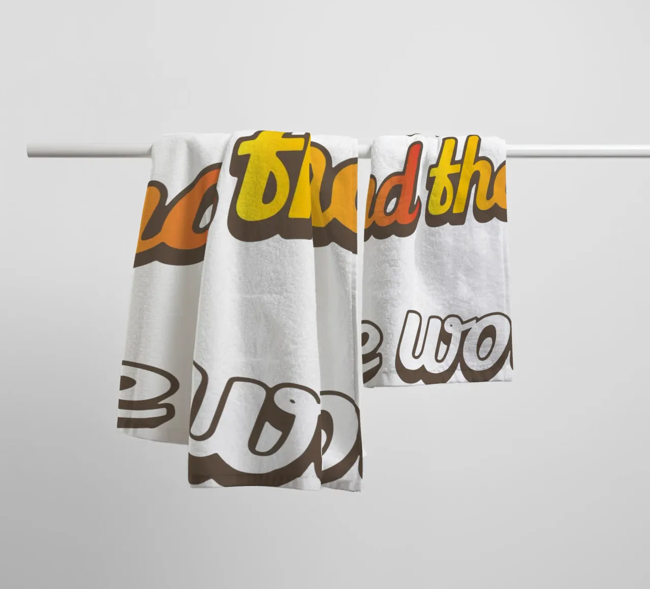 Coffee and then the world towel by Gunawan Rb