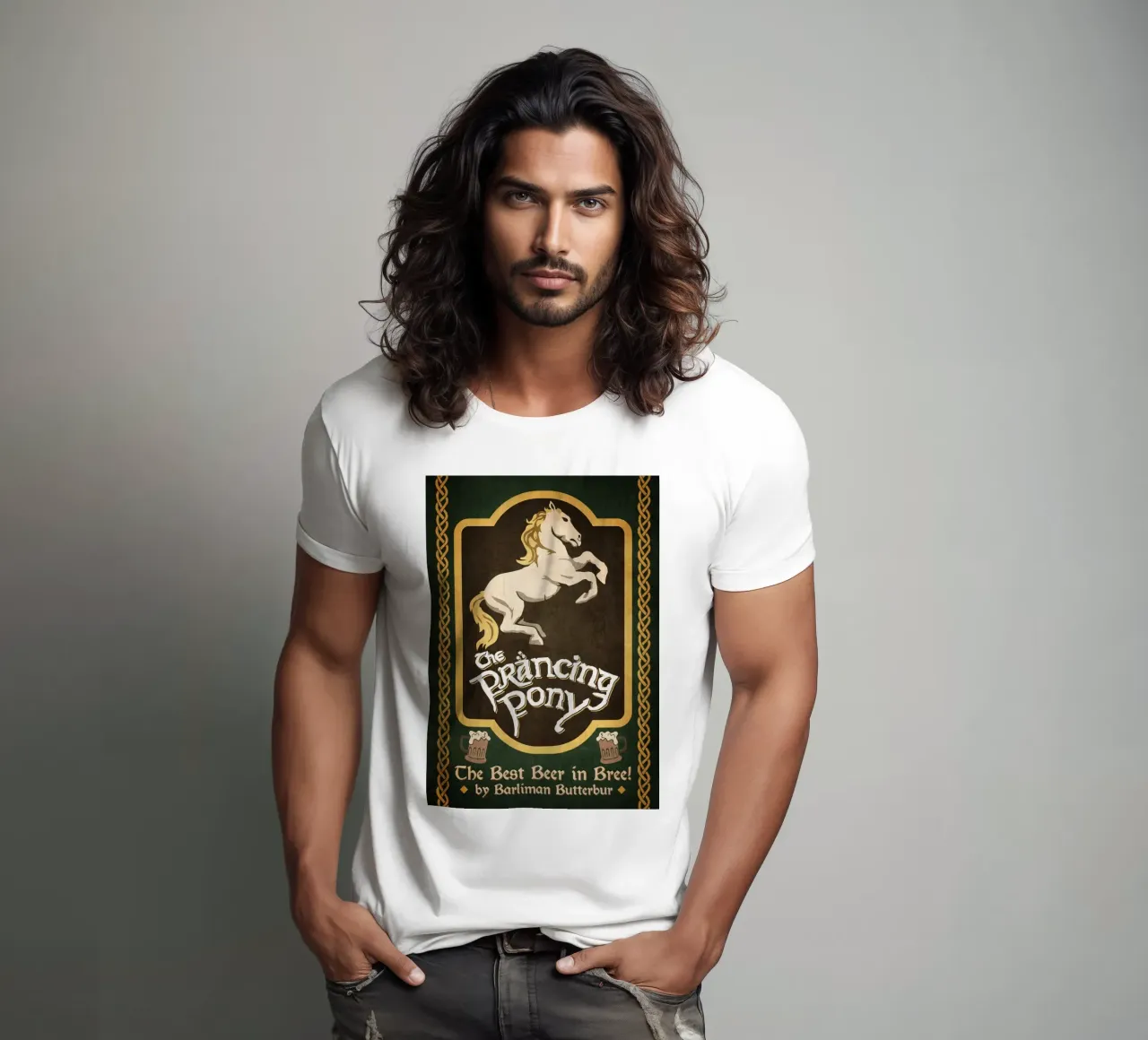 Il Prancing Pony Bar t-shirt da Junkie Movie