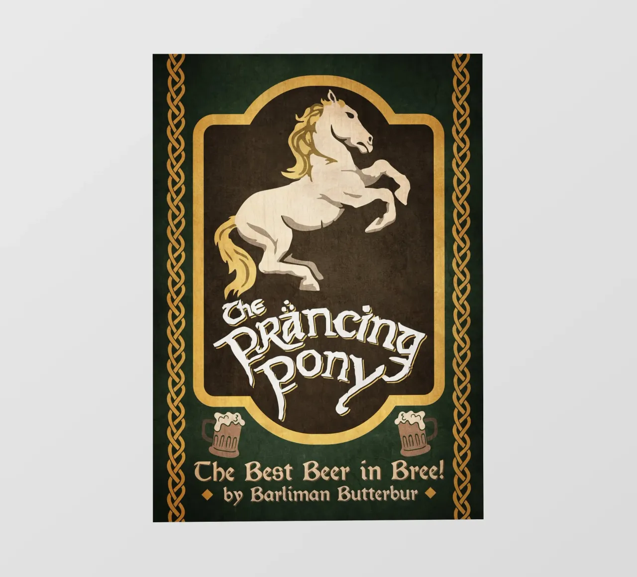 Il Prancing Pony Bar telo in pvc da Junkie Movie