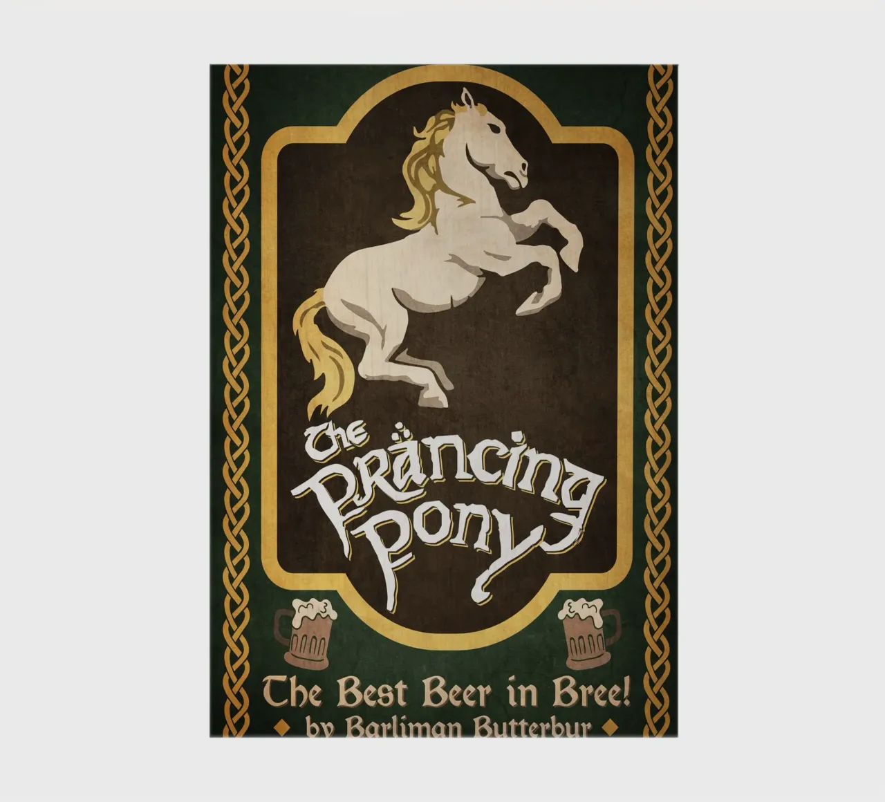 The Prancing Pony Bar notebook by Junkie Movie