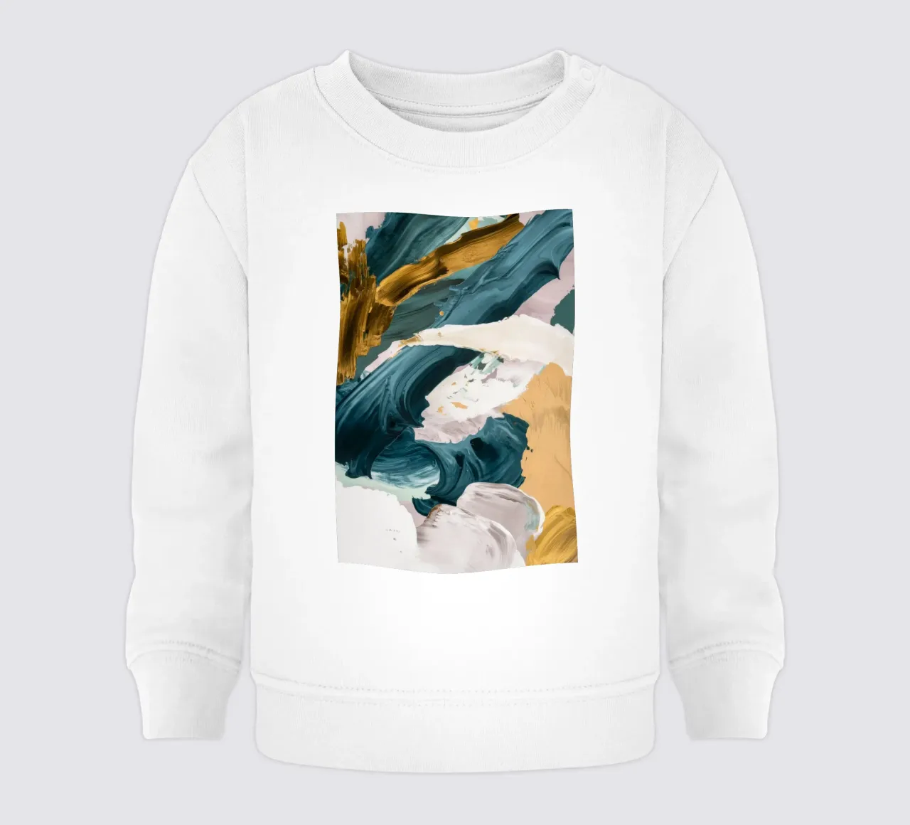 Scivolare con la tempesta di smeraldo felpa neonato da Monarch Arc