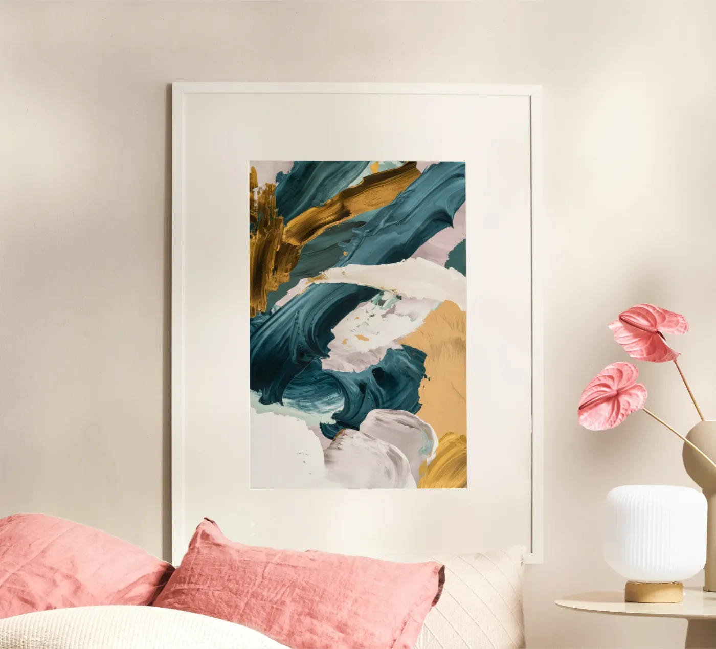 Emerald Storm Glide poster by Monarch Arc