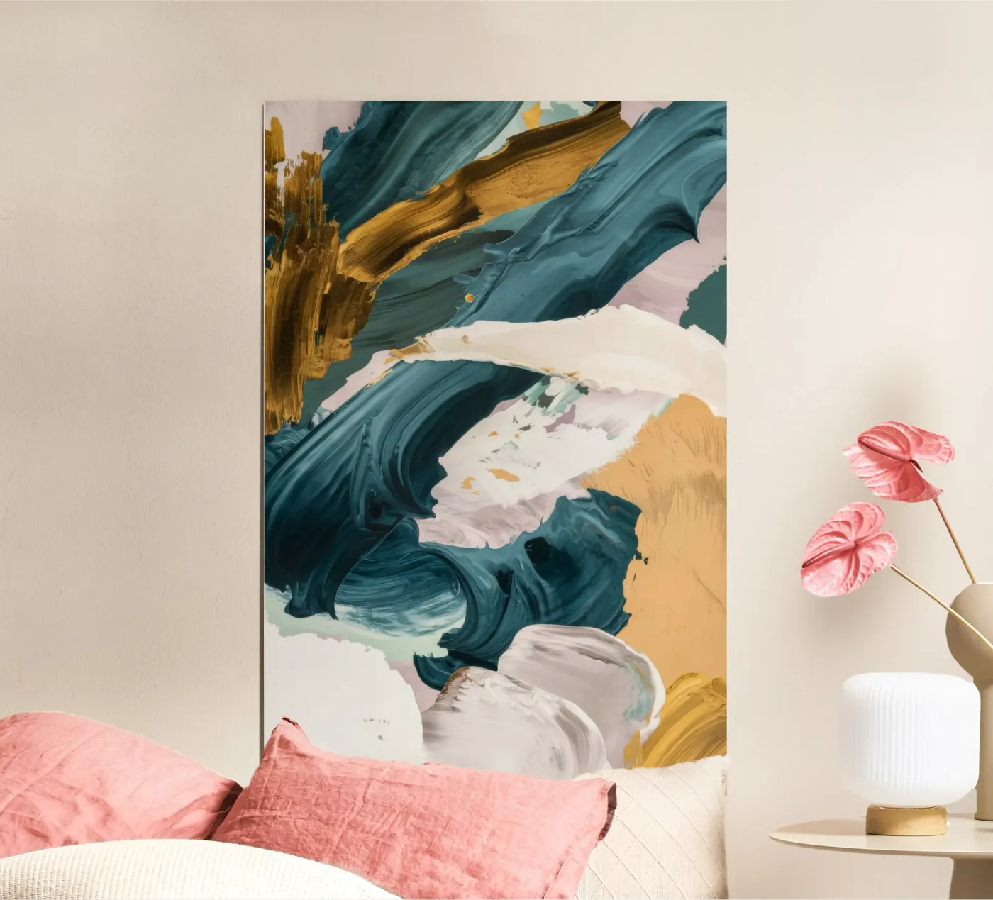 Emerald Storm Glide poster by Monarch Arc
