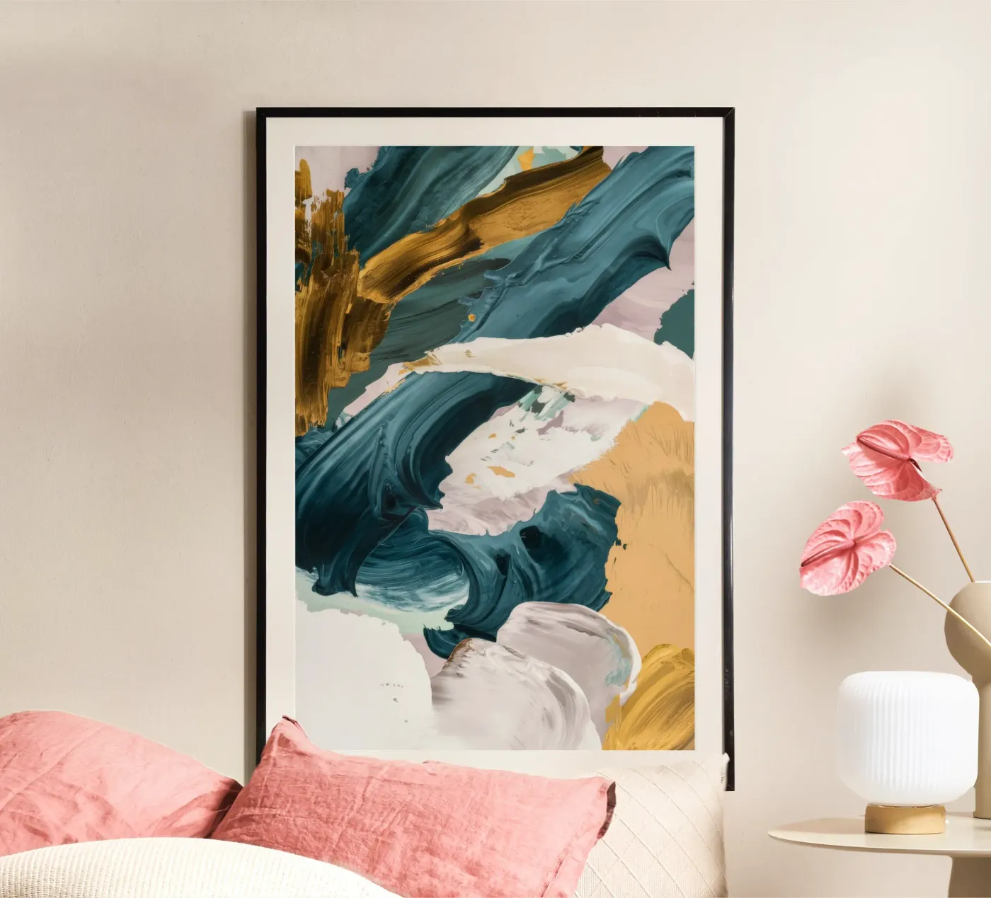 Emerald Storm Glide poster by Monarch Arc