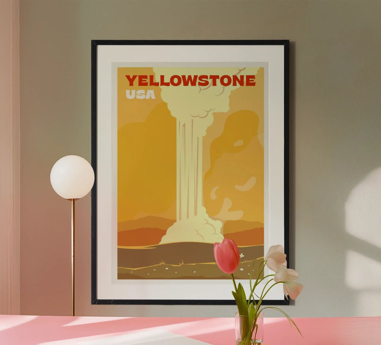 Yellowstone, Usa poster de Wanderlust Vibes
