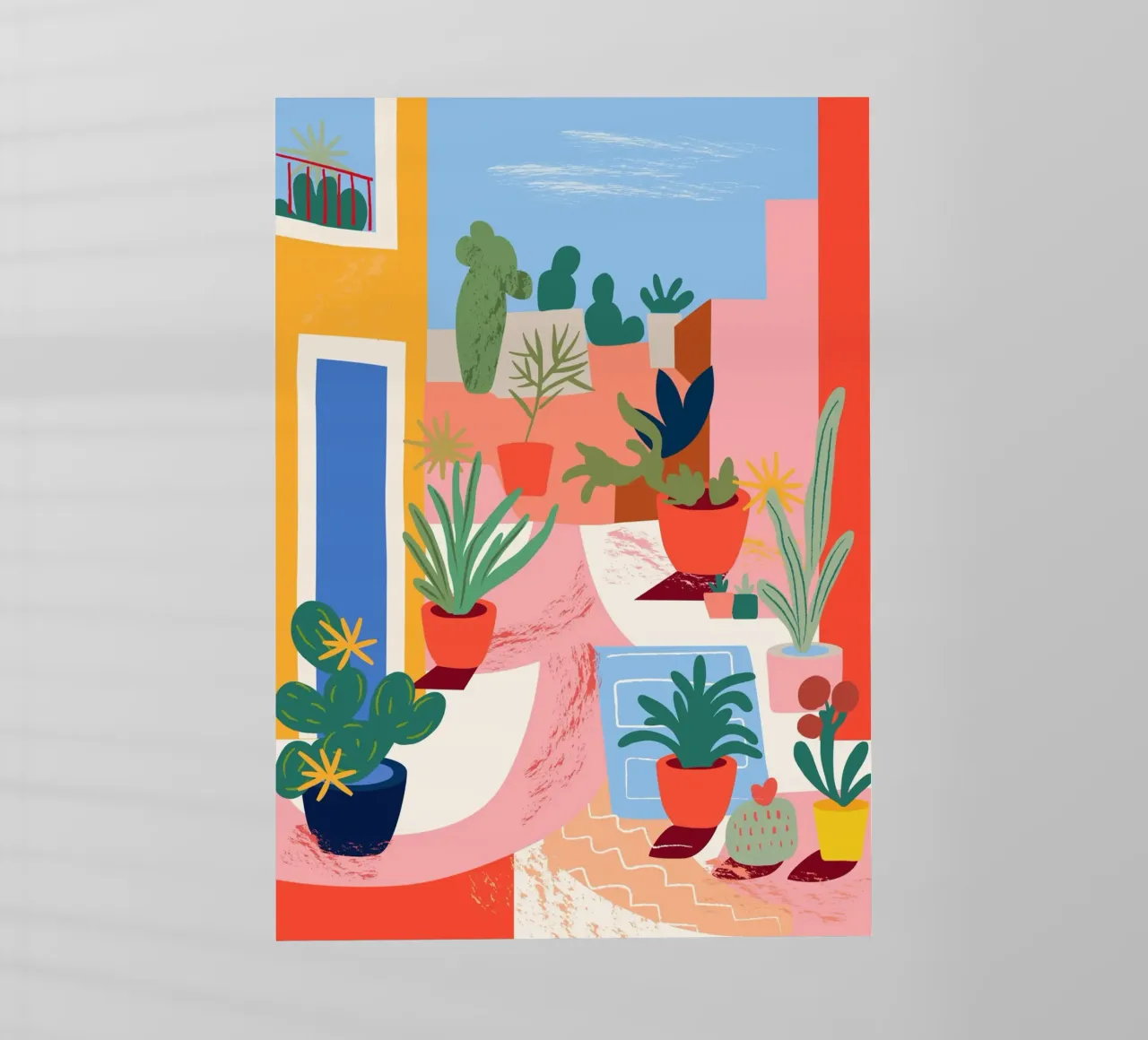 Cacti backlit folie van LisaArtes