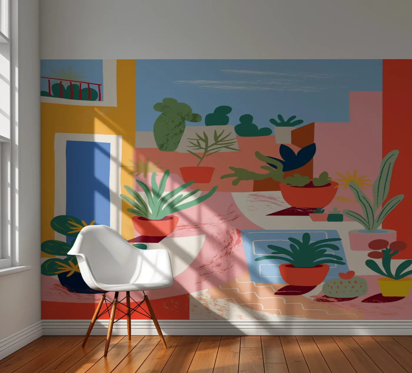 Cacti fotobehang van LisaArtes